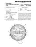 GAME BALL HAVING OPTIMALLY POSITIONED GROOVES diagram and image