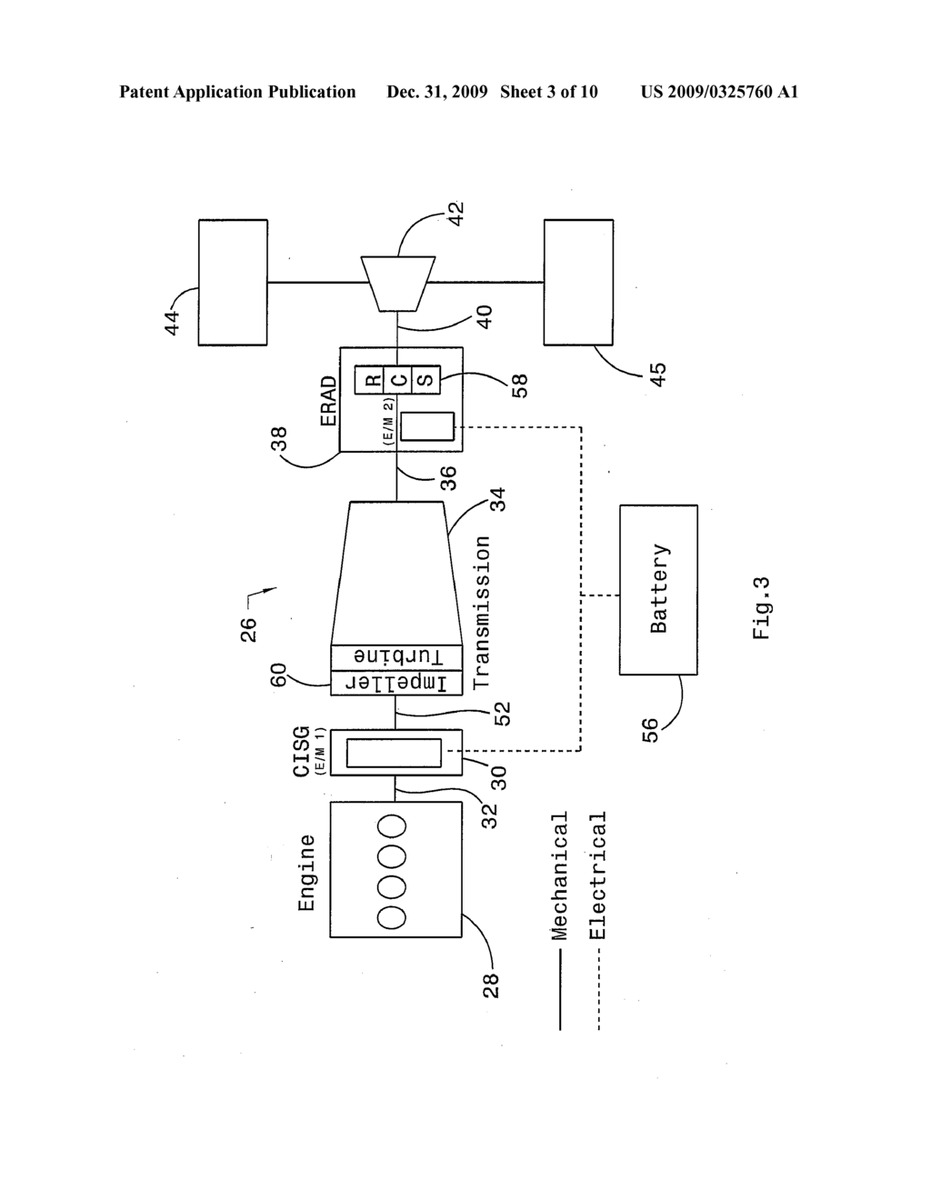 Ouput Torque Modulation Control of a Transmission in a Hybrid Electric Vehicle - diagram, schematic, and image 04