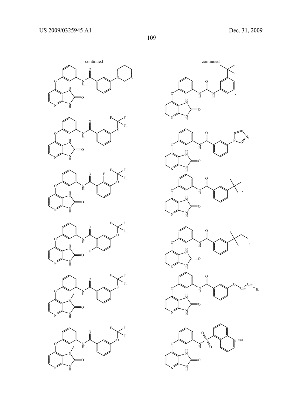 IMIDAZO[4, 5-B]PYRIDIN-2-ONE AND OXAZOLO[4, 5-B]PYRIDIN-2-ONE COMPOUNDS AND ANALOGS THEREOF AS CANCER THERAPEUTIC COMPOUNDS - diagram, schematic, and image 110