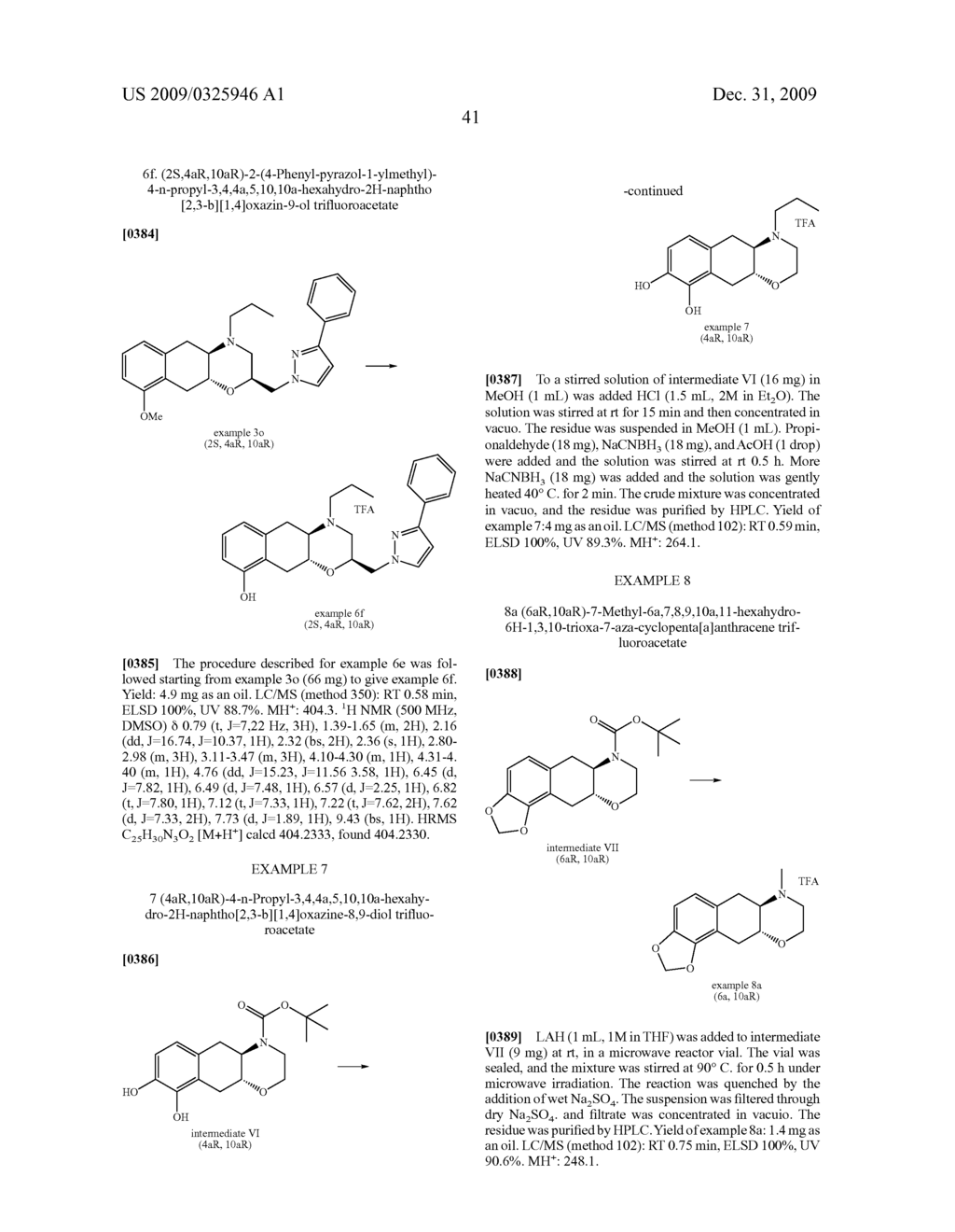 NOVEL PHENOLIC AND CATECHOLIC AMINES AND PRODRUGS THEREOF - diagram, schematic, and image 45