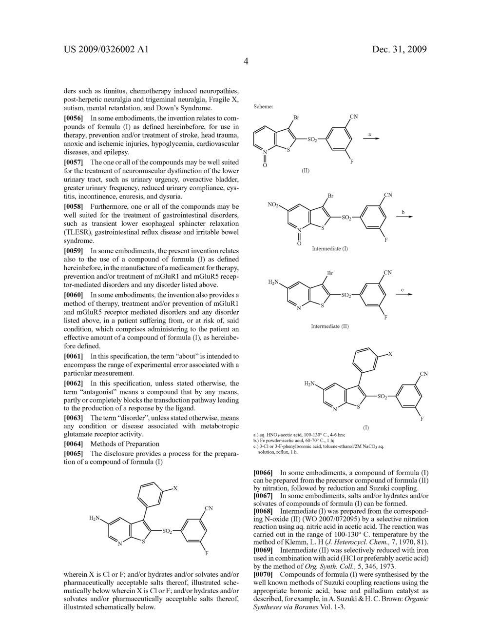 Thieno [2,3-b] Pyridine Compounds with mGluR Activity - diagram, schematic, and image 05