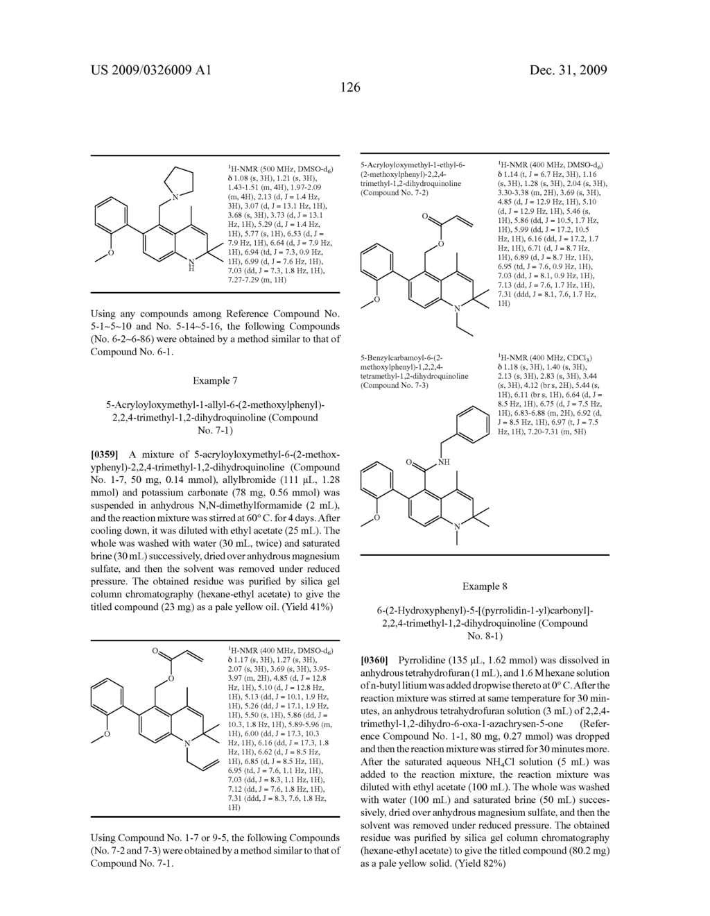 Novel 1-2-Dihydroquinoline Derivative Having Glucocorticoid Receptor Binding Activity - diagram, schematic, and image 127