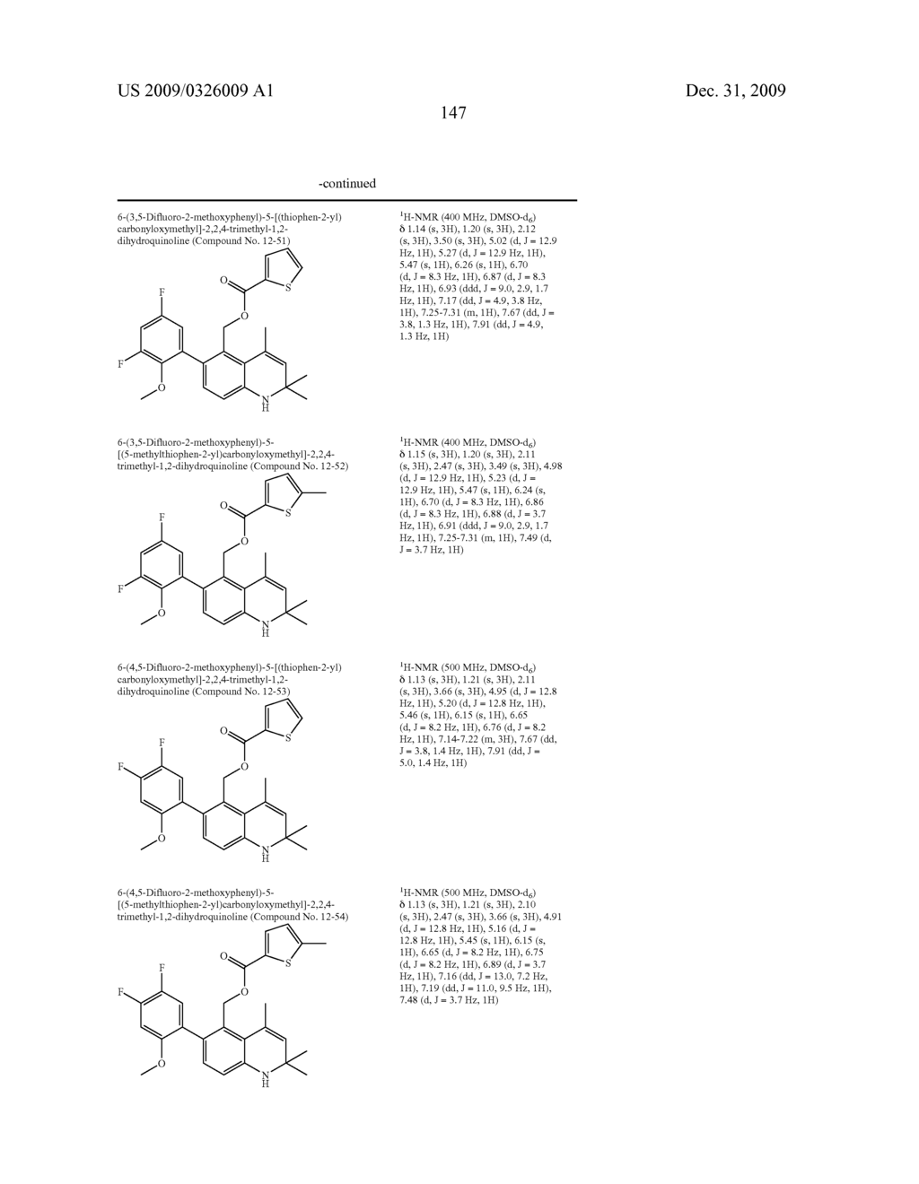 Novel 1-2-Dihydroquinoline Derivative Having Glucocorticoid Receptor Binding Activity - diagram, schematic, and image 148