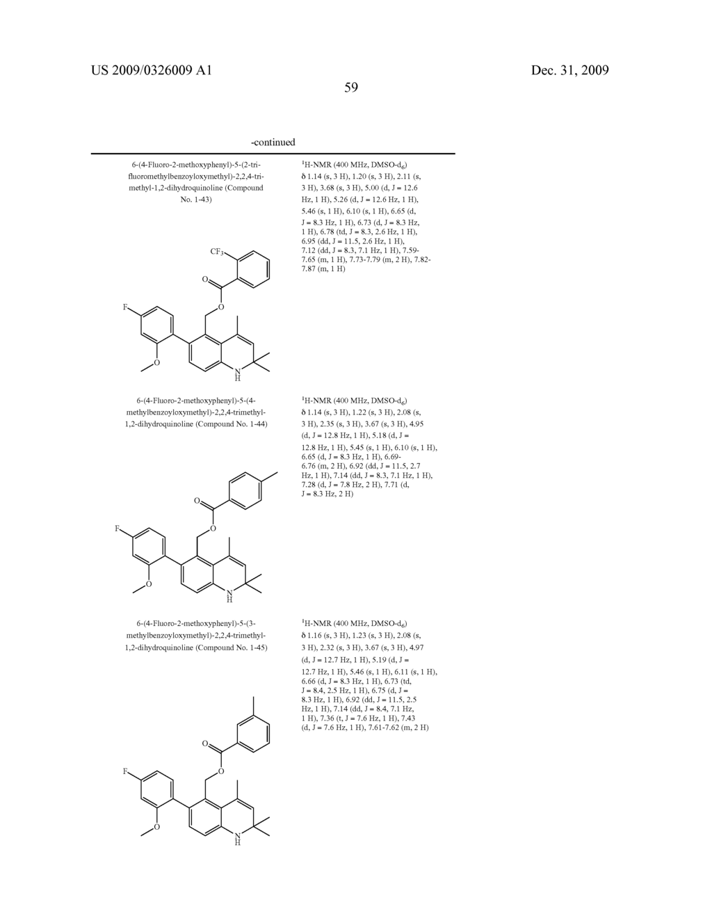 Novel 1-2-Dihydroquinoline Derivative Having Glucocorticoid Receptor Binding Activity - diagram, schematic, and image 60