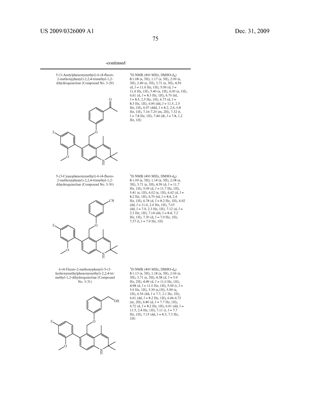 Novel 1-2-Dihydroquinoline Derivative Having Glucocorticoid Receptor Binding Activity - diagram, schematic, and image 76
