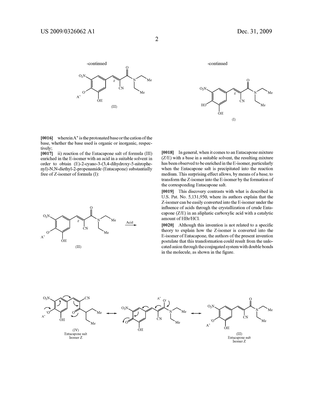 PROCESS FOR PREPARING ENTACAPONE SUBSTANTIALLY FREE OF Z-ISOMER, SYNTHESIS INTERMEDIATES THEREOF AND A NEW CRYSTALLINE FORM - diagram, schematic, and image 03