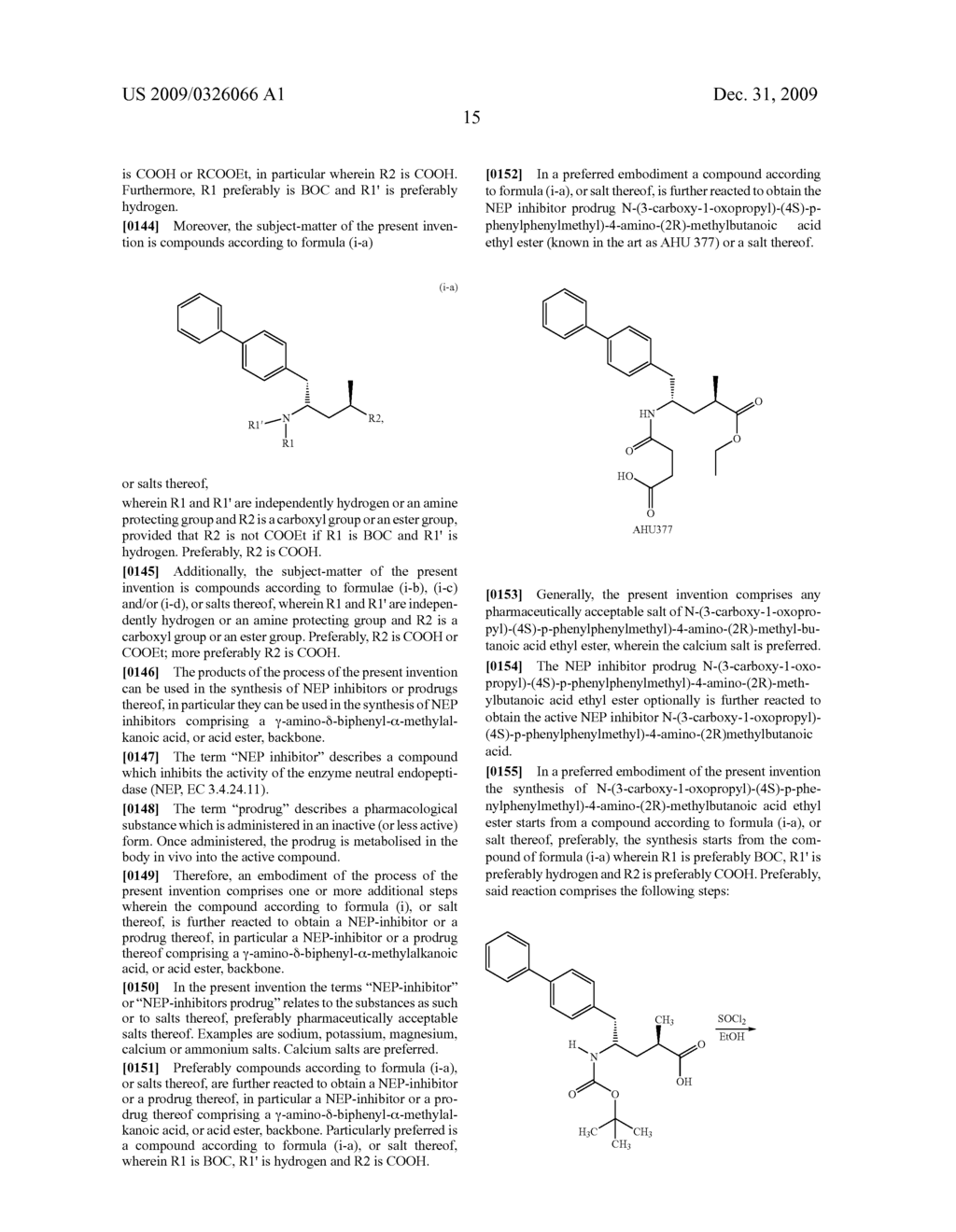 PROCESS FOR PREPARING BIARYL SUBSTITUTED 4-AMINO-BUTYRIC ACID OR DERIVATIVES THEREOF AND THEIR USE IN THE PRODUCTION OF NEP INHIBITORS - diagram, schematic, and image 17