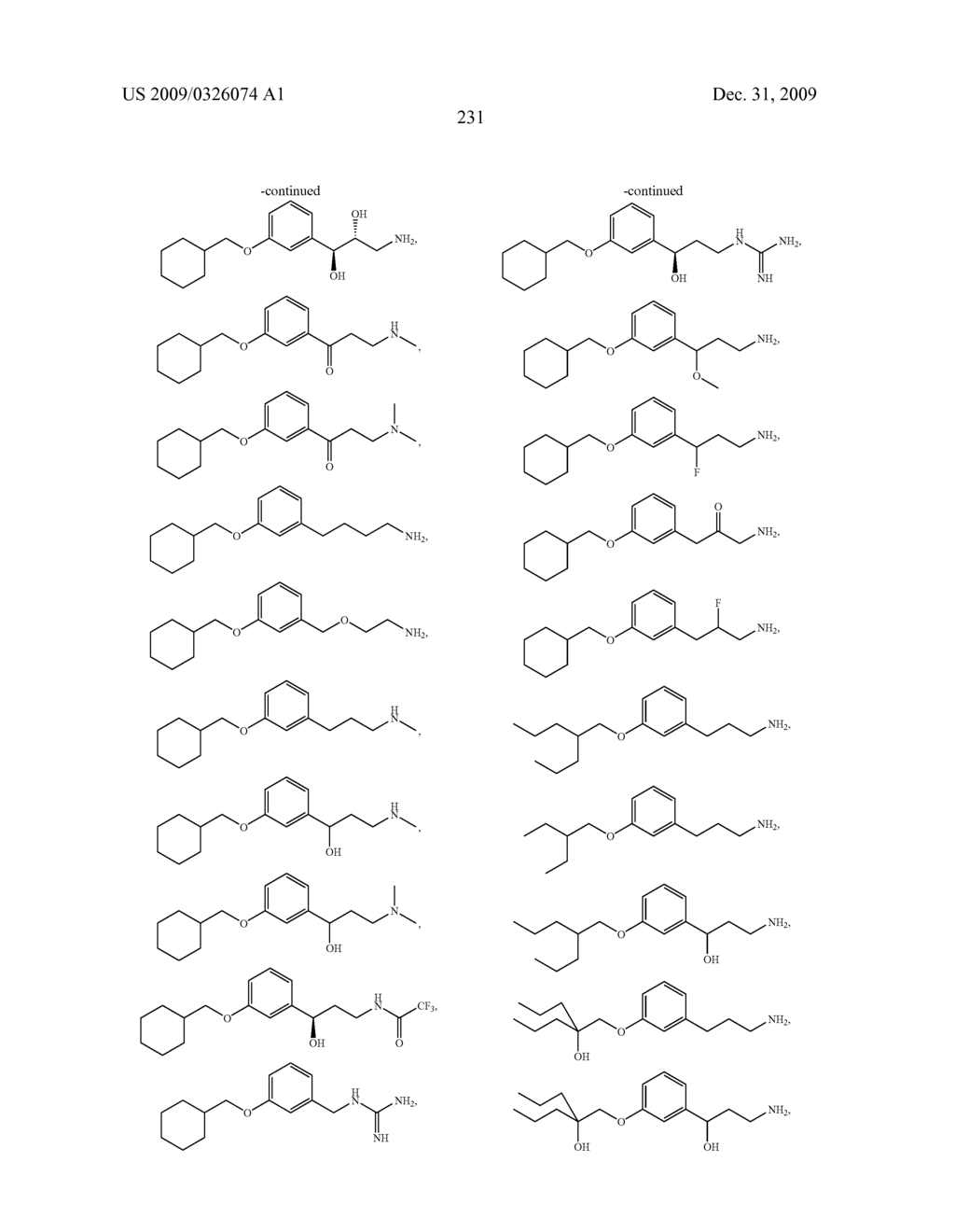 Alkoxy compounds for disease treatment - diagram, schematic, and image 243