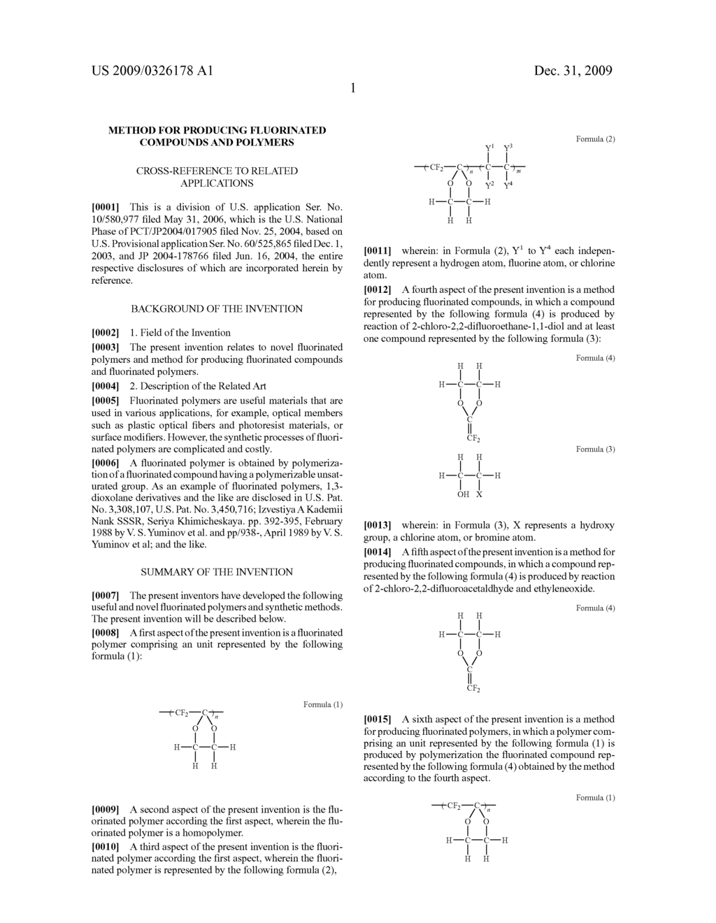 Method for Producing Fluorinated Compounds and Polymers - diagram, schematic, and image 06