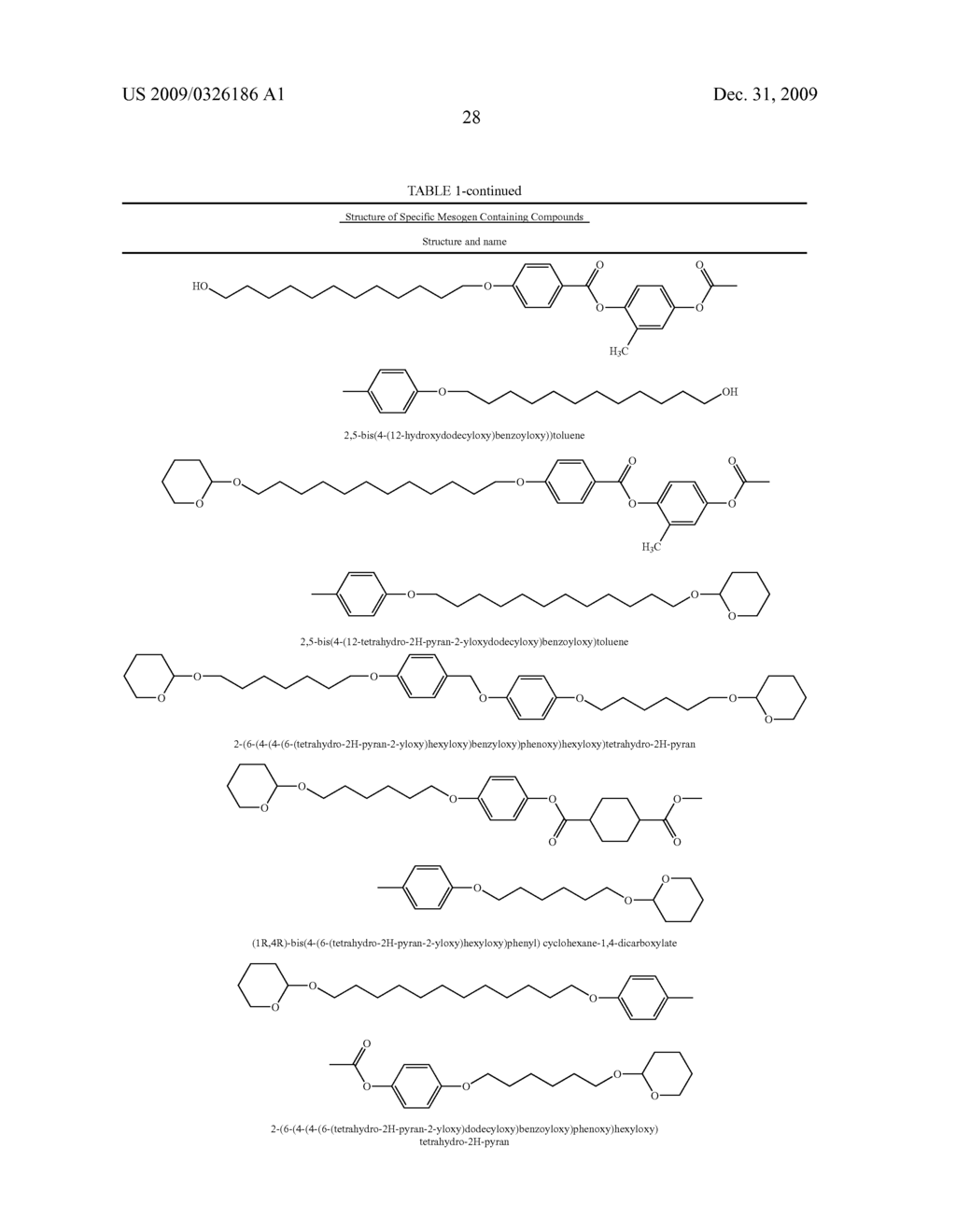 MESOGEN CONTAINING COMPOUNDS - diagram, schematic, and image 42