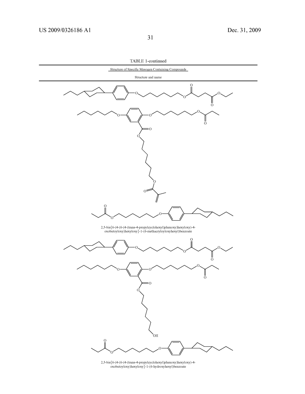 MESOGEN CONTAINING COMPOUNDS - diagram, schematic, and image 45