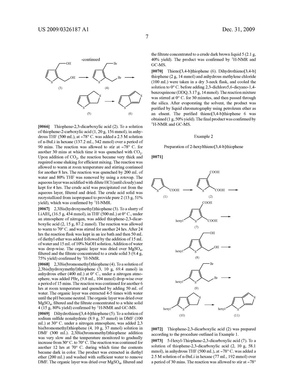 SYNTHESIS OF THIENO[3,4-b]THIOPHENE, THIENO[3,4-b]FURAN, RELATED COMPOUNDS AND THEIR DERIVATIVES AND USE THEREOF - diagram, schematic, and image 08