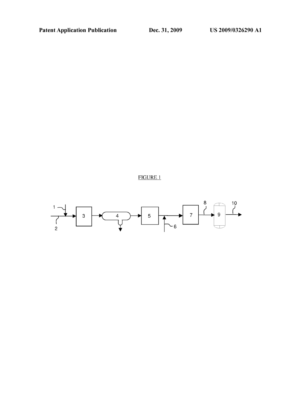 METHOD OF CONVERTING FEEDSTOCKS FROM RENEWABLE SOURCES TO GOOD-QUALITY DIESEL FUEL BASES USING A ZEOLITE CATALYST WITHOUT INTERMEDIATE GAS-LIQUID SEPARATION - diagram, schematic, and image 02