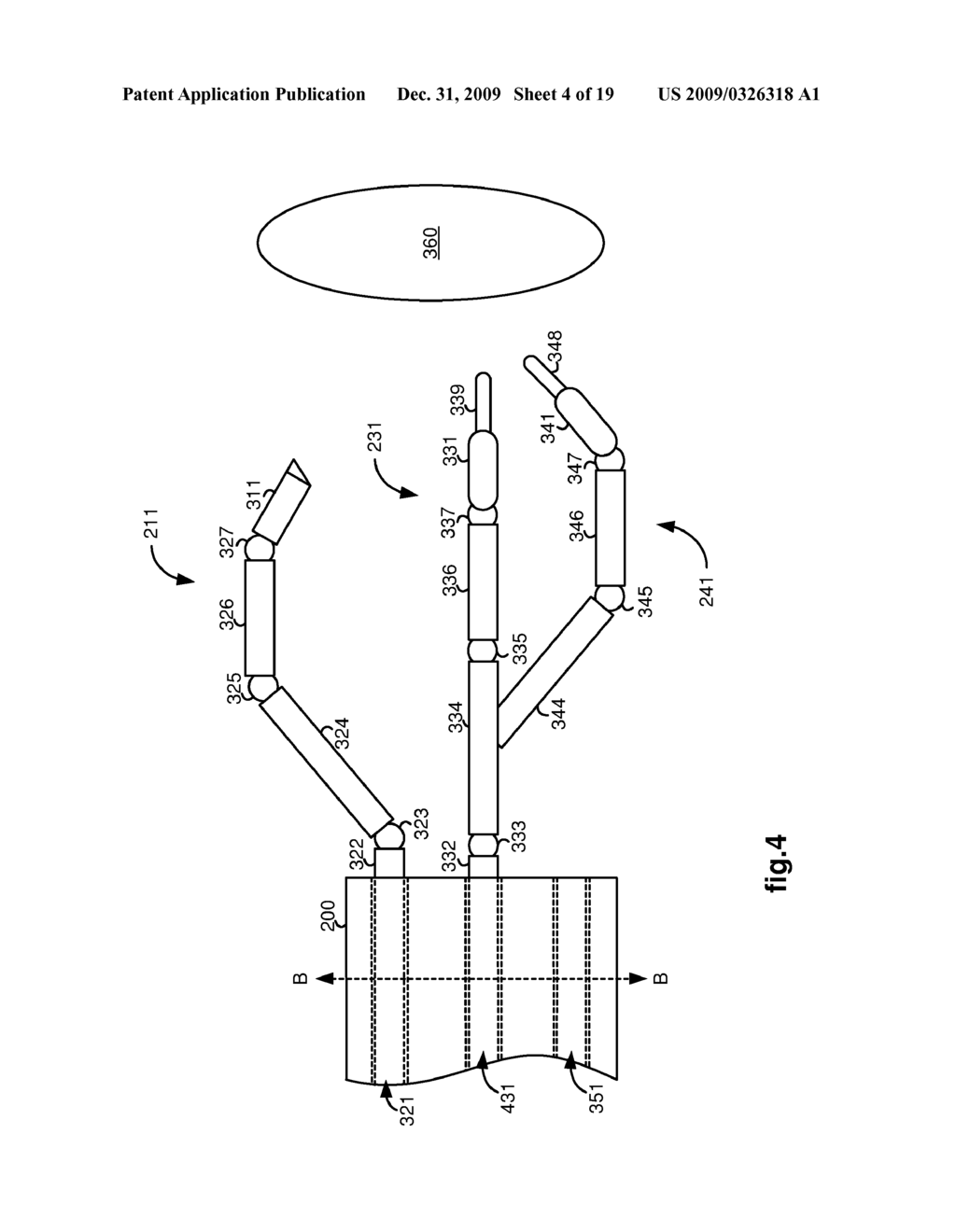 MEDICAL ROBOTIC SYSTEM PROVIDING AN AUXILARY VIEW INCLUDING RANGE OF MOTION LIMITATIONS FOR ARTICULATABLE INSTRUMENTS EXTENDING OUT OF A DISTAL END OF AN ENTRY GUIDE - diagram, schematic, and image 05