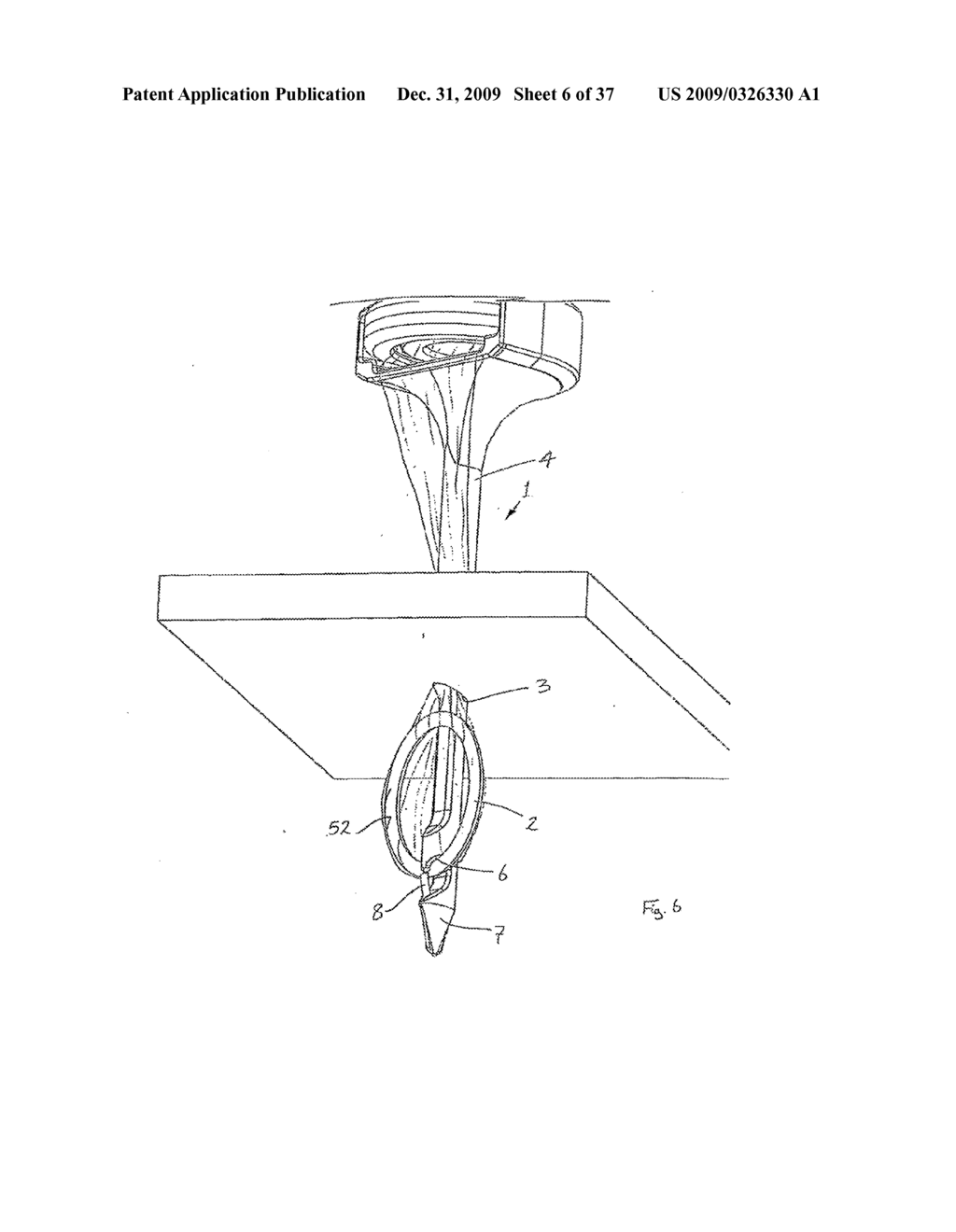 APPARATUS FOR INSERTING A SURGICAL DEVICE AT LEAST PARTIALLY THROUGH A WOUND OPENING - diagram, schematic, and image 07