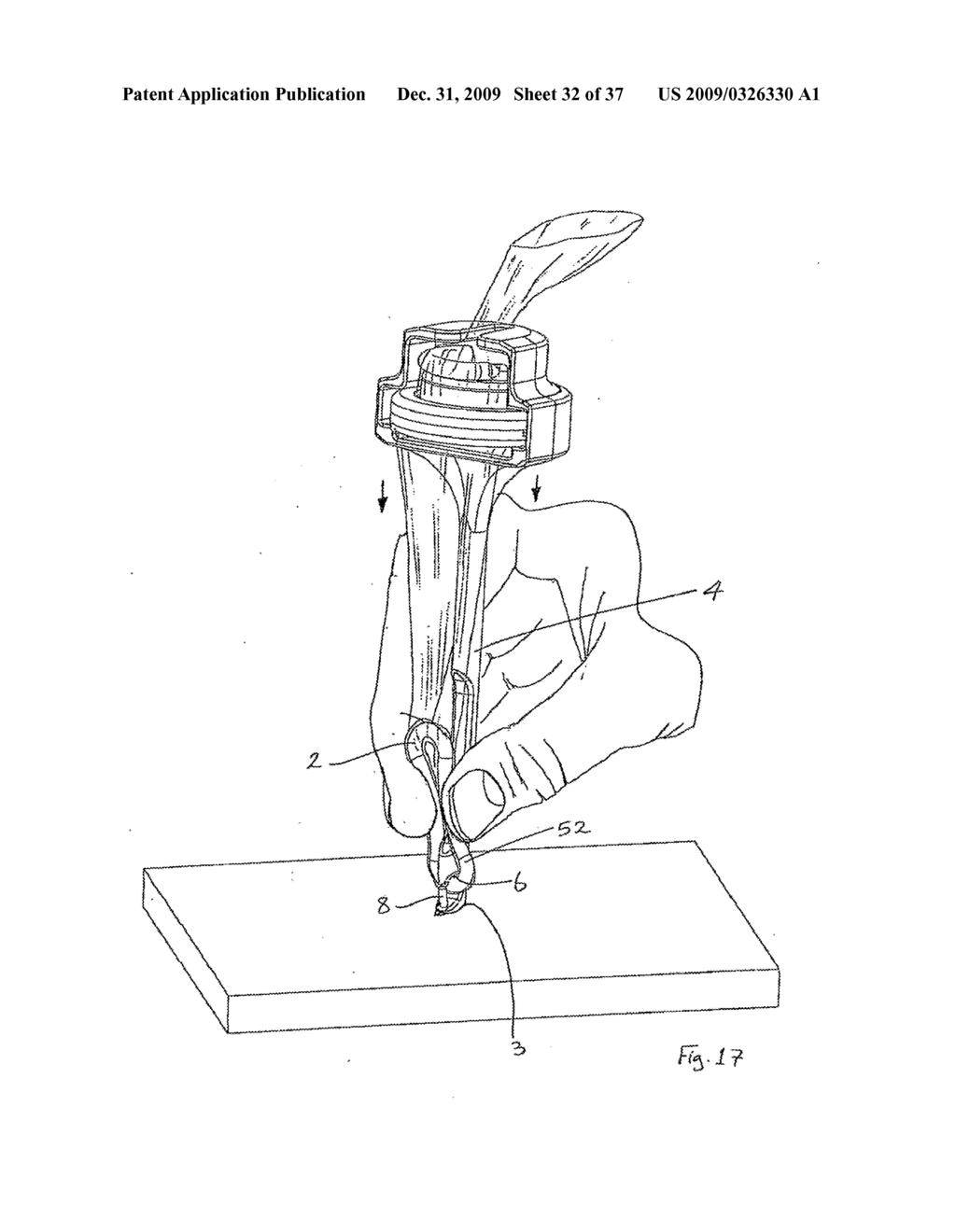 APPARATUS FOR INSERTING A SURGICAL DEVICE AT LEAST PARTIALLY THROUGH A WOUND OPENING - diagram, schematic, and image 33