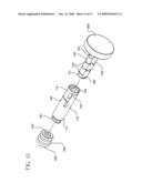 Syringe With Adjustable Two Piece Plunger Rod diagram and image