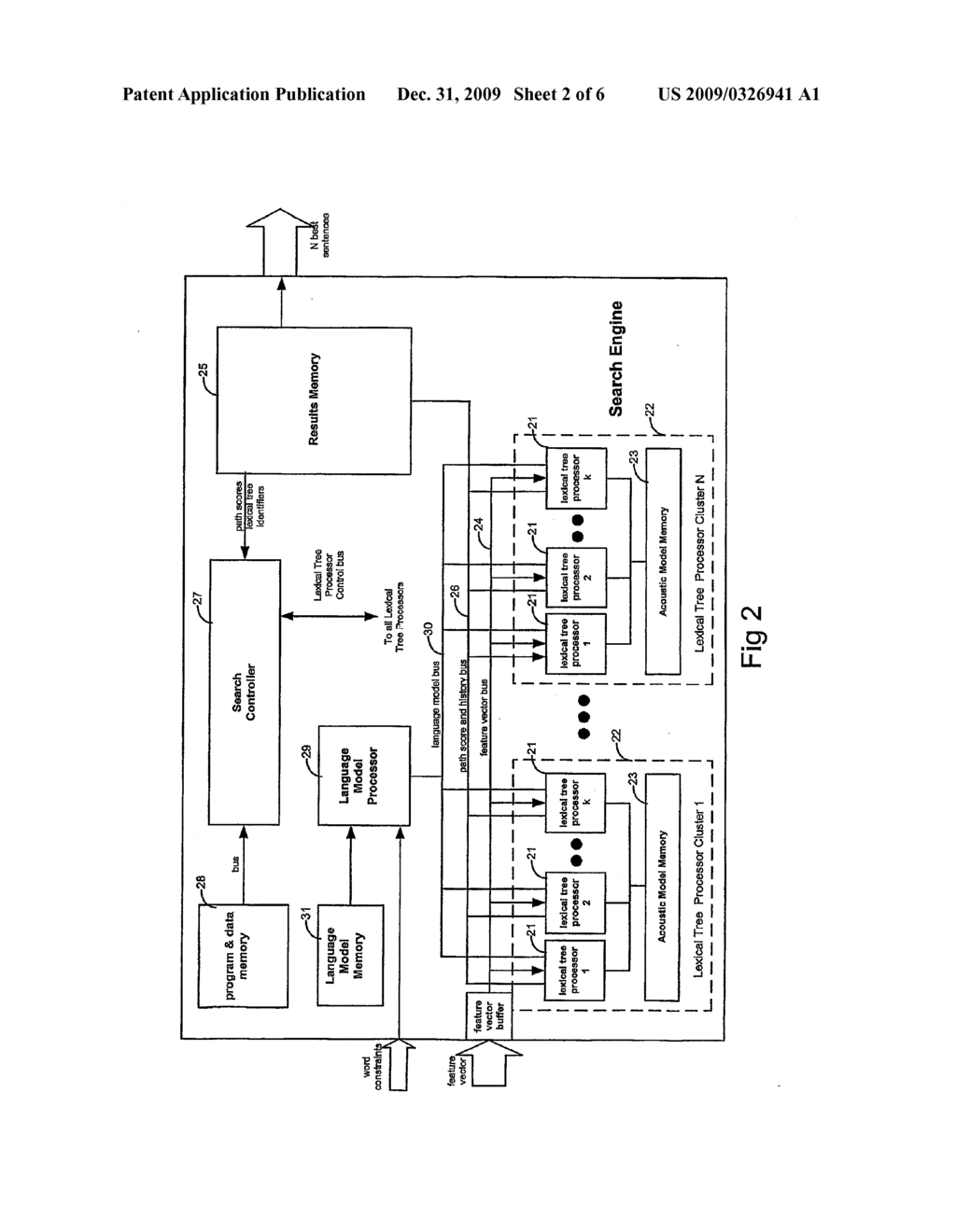 SPEECH RECOGNITION CIRCUIT USING PARALLEL PROCESSORS - diagram, schematic, and image 03