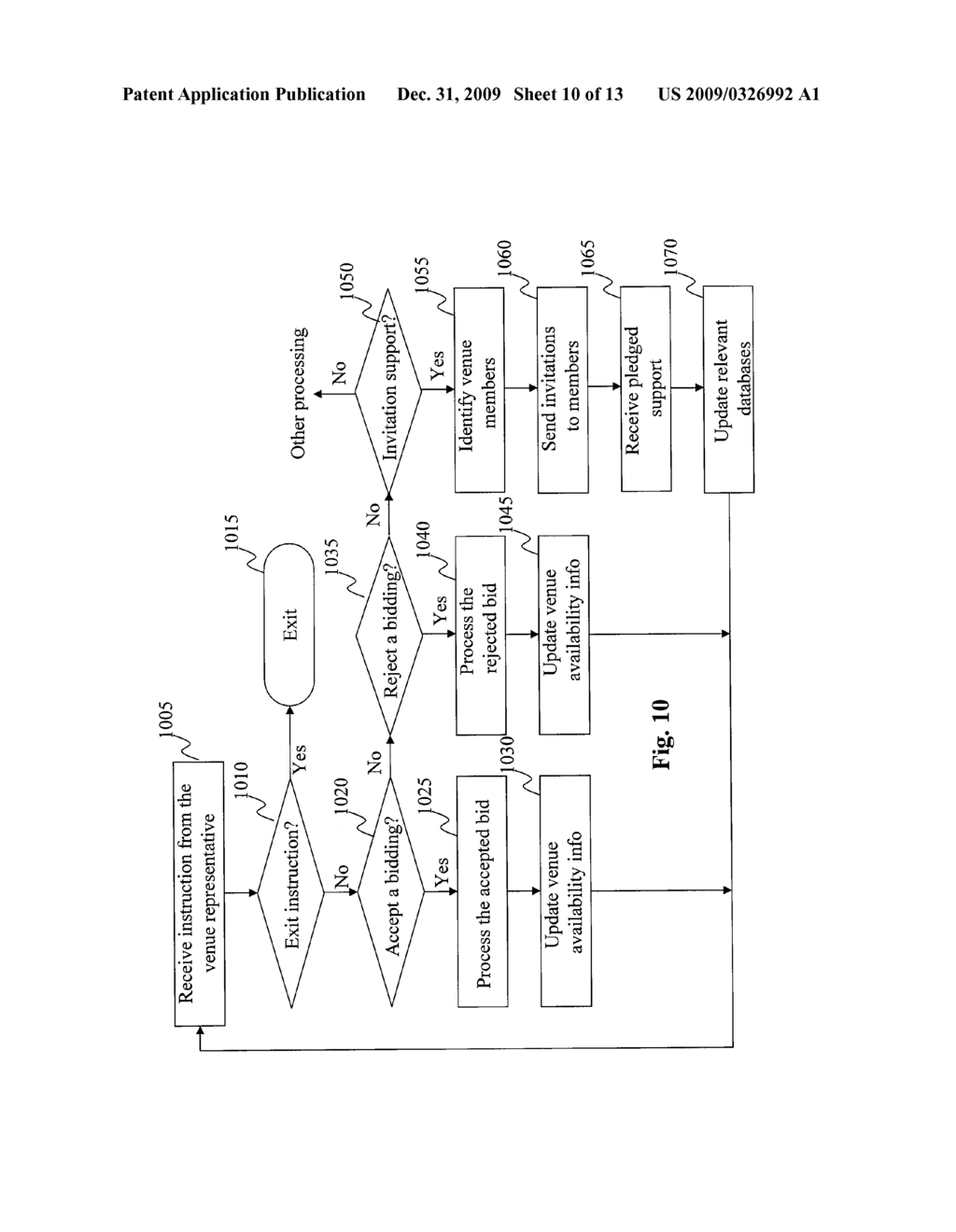 METHOD AND SYSTEM FOR NETWORK-ENABLED VENUE BOOKING - diagram, schematic, and image 11