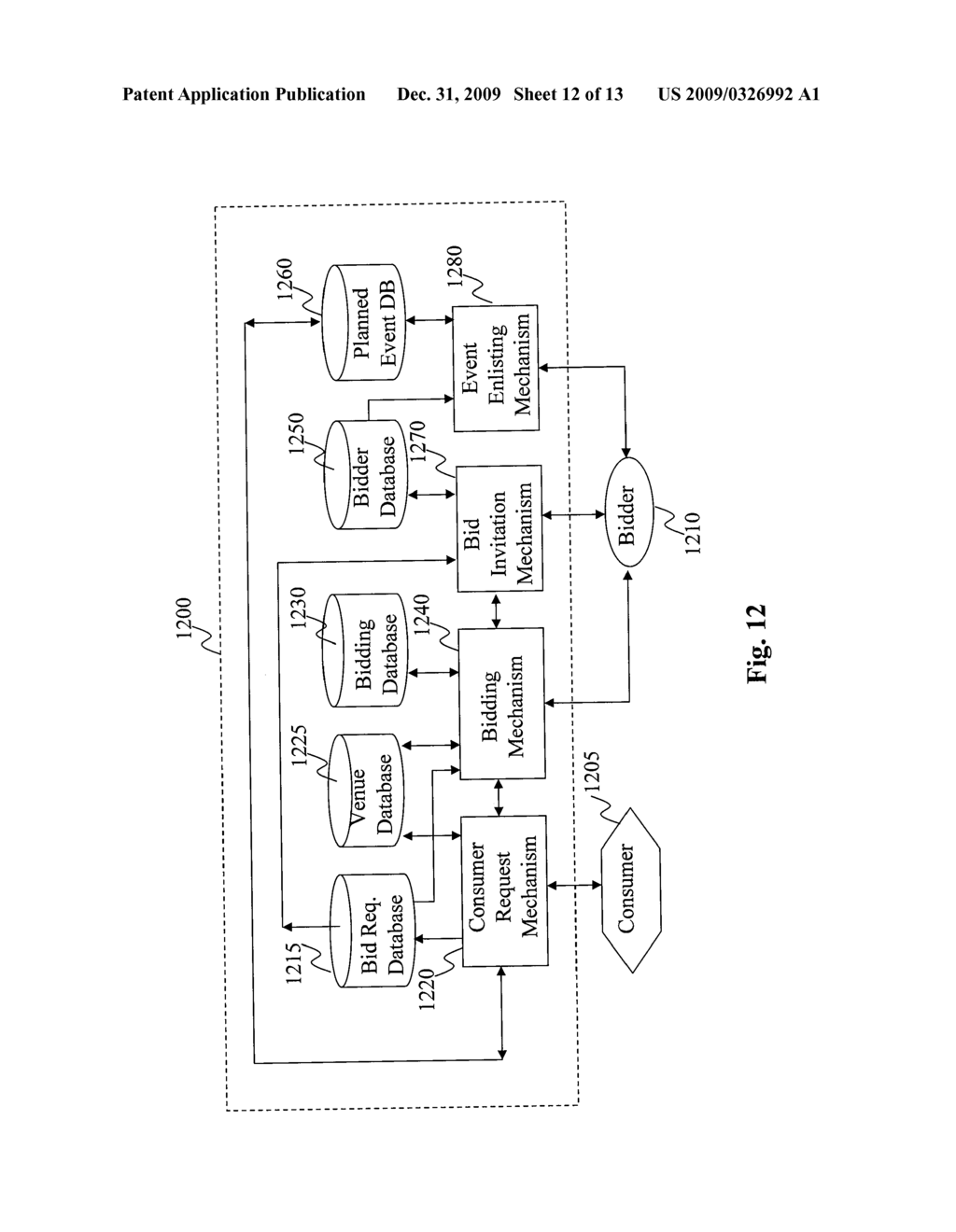 METHOD AND SYSTEM FOR NETWORK-ENABLED VENUE BOOKING - diagram, schematic, and image 13