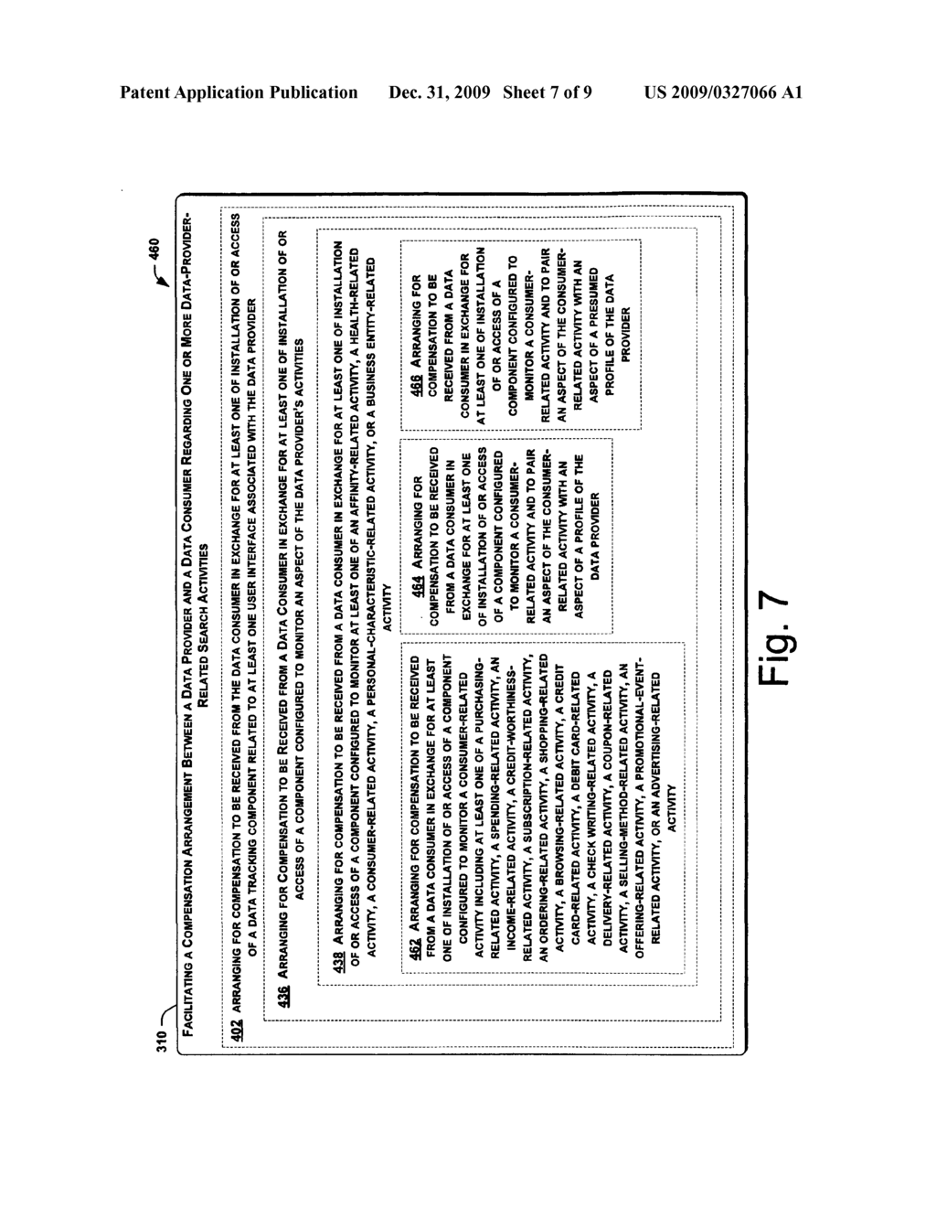 Facilitating compensation arrangements providing for data tracking components - diagram, schematic, and image 08