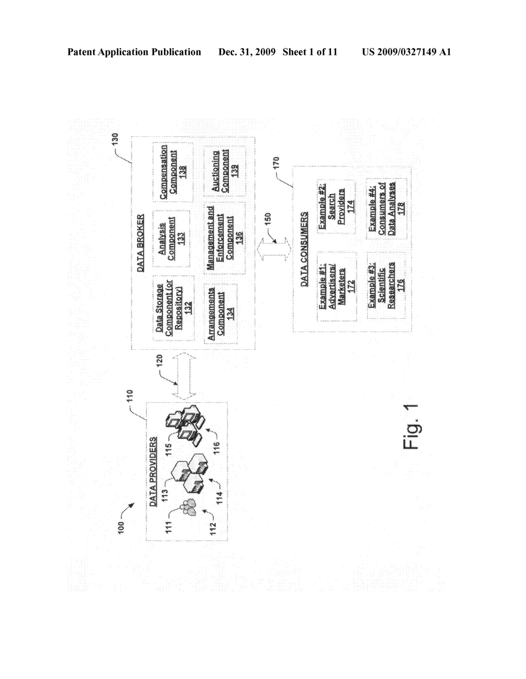 Facilitating compensation Arrangements for Data Brokering - diagram, schematic, and image 02