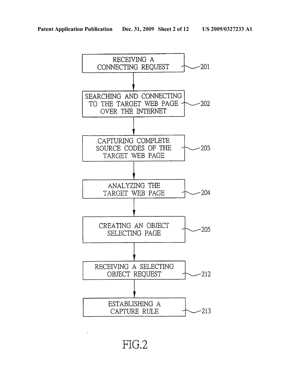 METHOD OF SELECTING OBJECTS IN WEB PAGES - diagram, schematic, and image 03