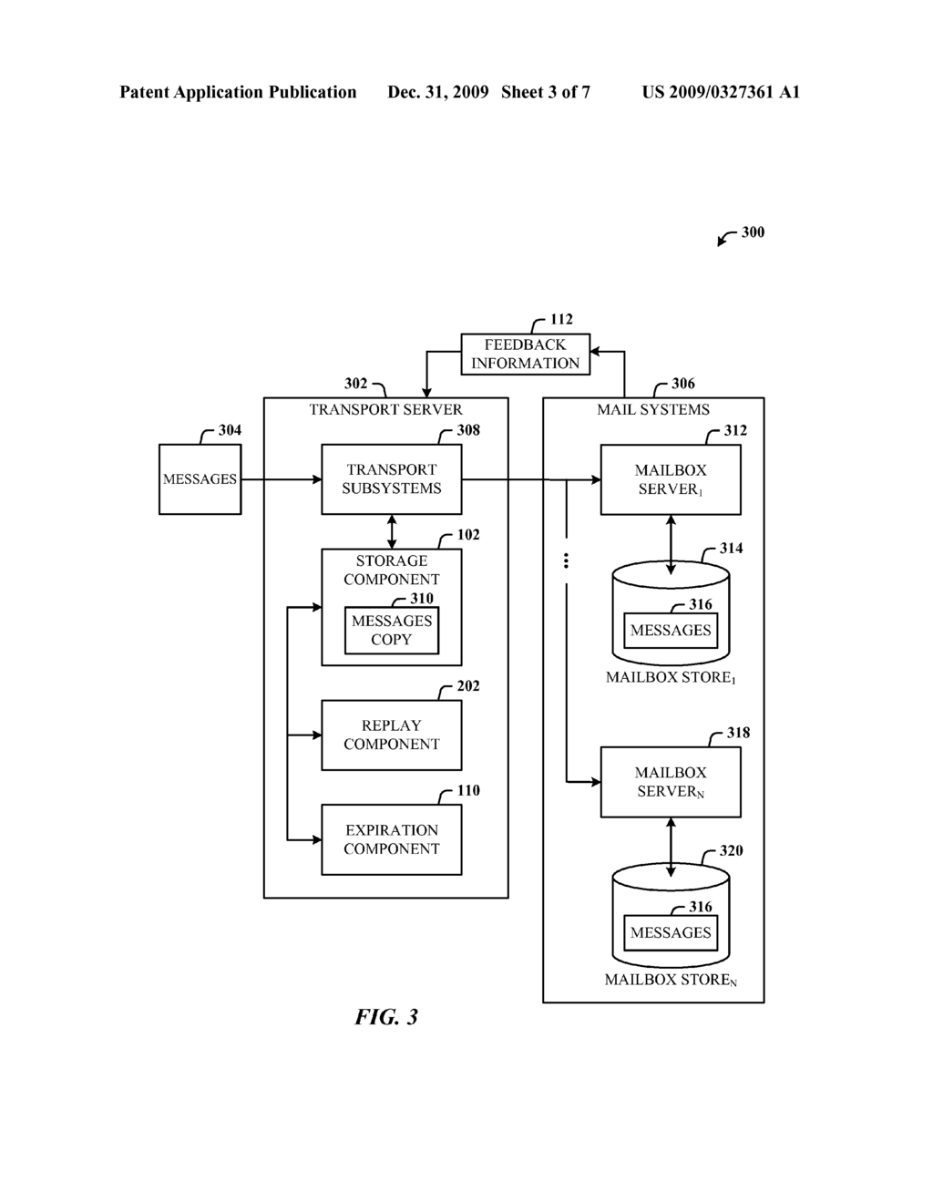 DATA REPLICATION FEEDBACK FOR TRANSPORT INPUT/OUTPUT - diagram, schematic, and image 04