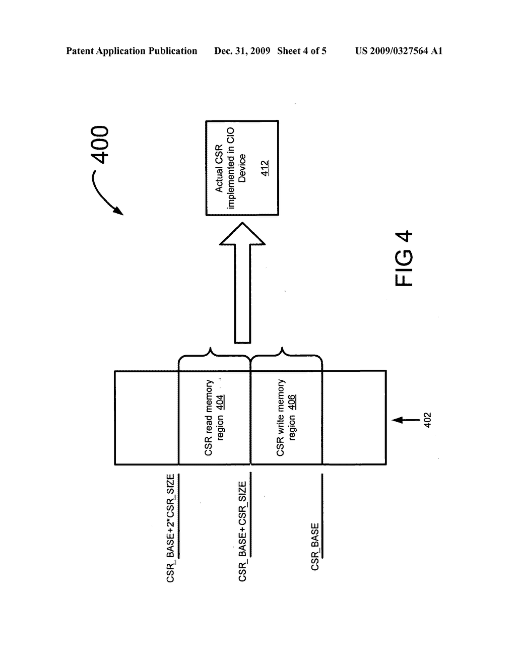 Method and apparatus of implementing control and status registers using coherent system memory - diagram, schematic, and image 05