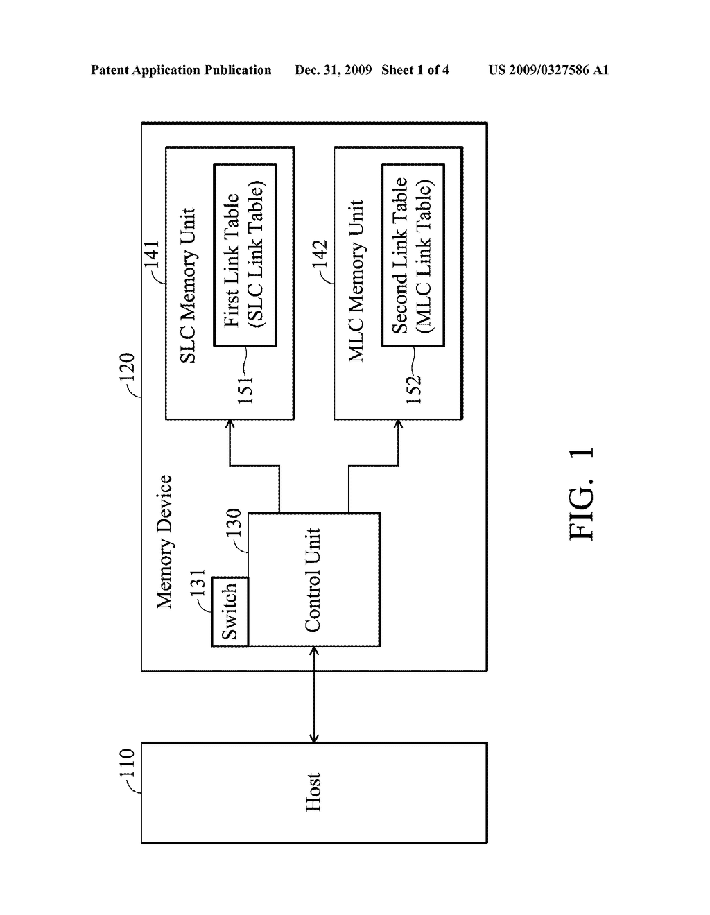MEMORY DEVICE AND DATA STORING METHOD - diagram, schematic, and image 02