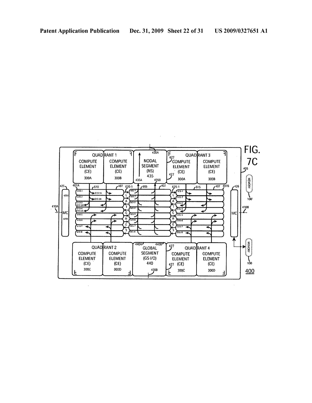 Information Handling System Including A Multiple Compute Element Processor With Distributed Data On-Ramp Data-Off Ramp Topology - diagram, schematic, and image 23