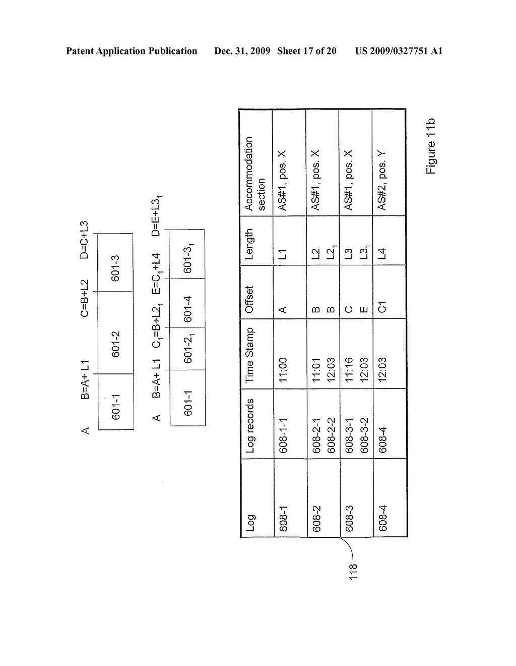 METHOD AND SYSTEM FOR TRANSFORMATION OF LOGICAL DATA OBJECTS FOR STORAGE - diagram, schematic, and image 18