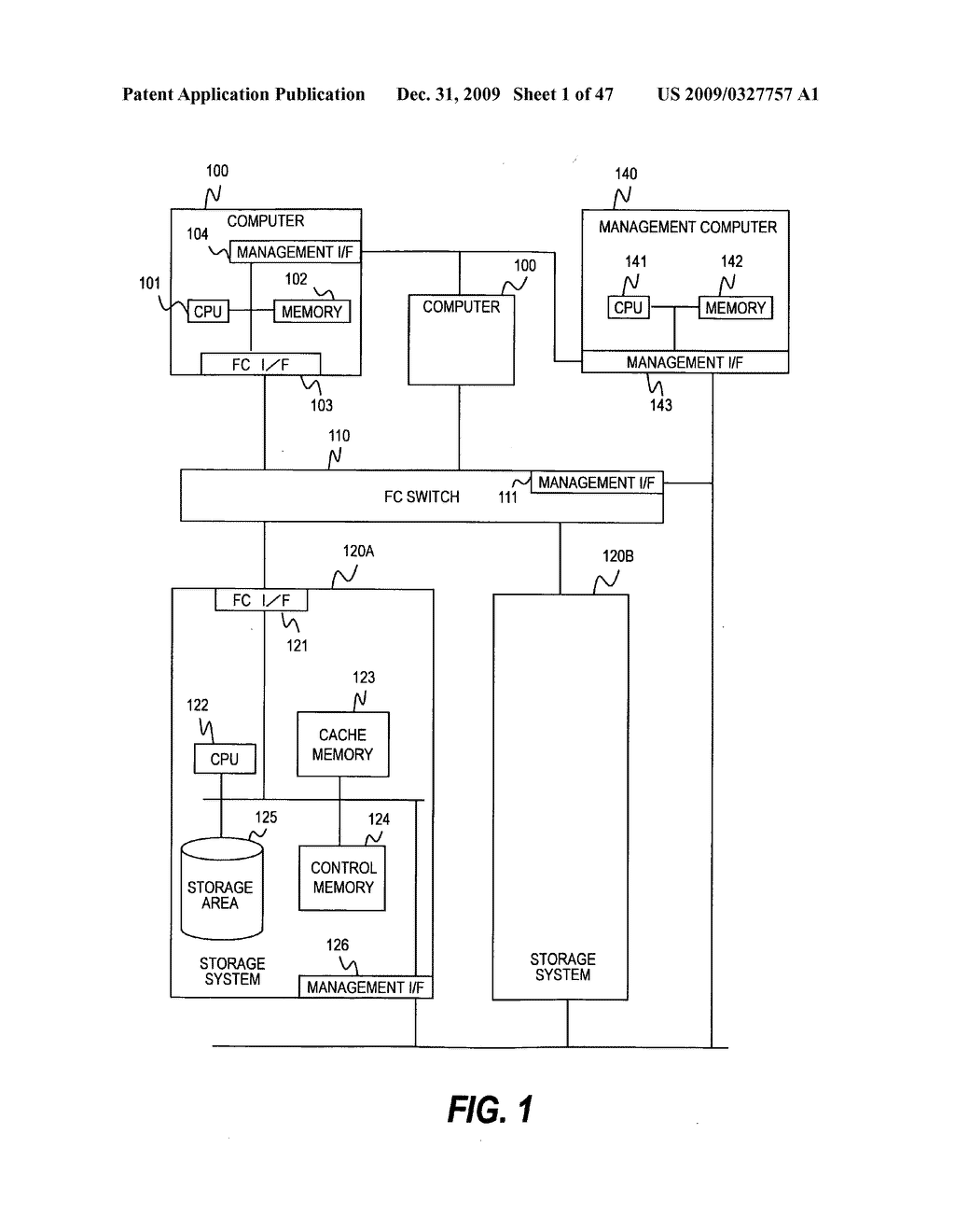 Computer system for managing storage area state of a storage system - diagram, schematic, and image 02