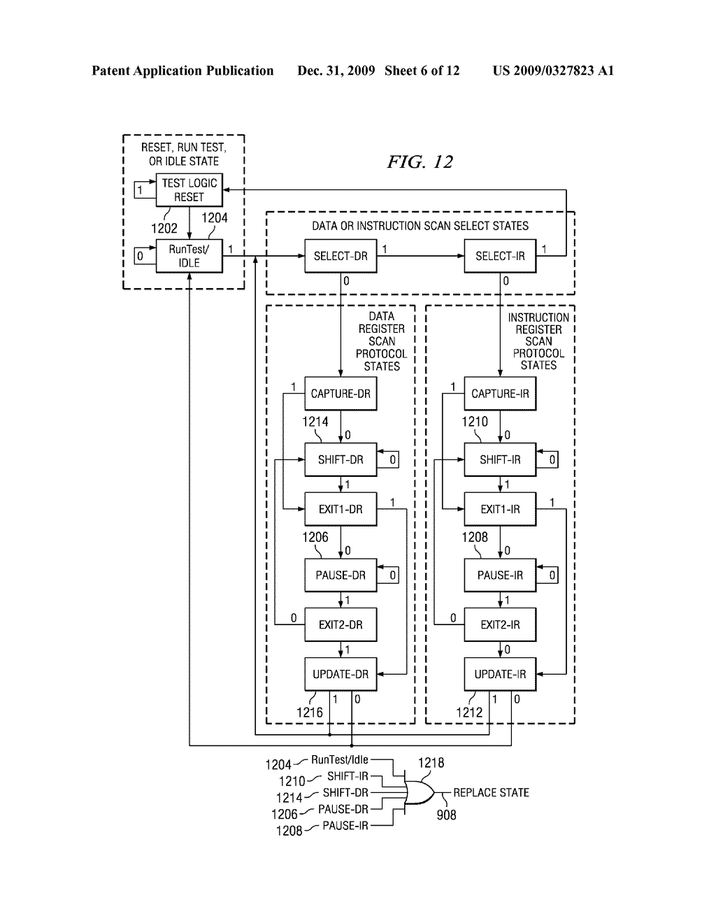REMOVEABLE AND REPLACEABLE TAP DOMAIN SELECTION CIRCUITRY - diagram, schematic, and image 07