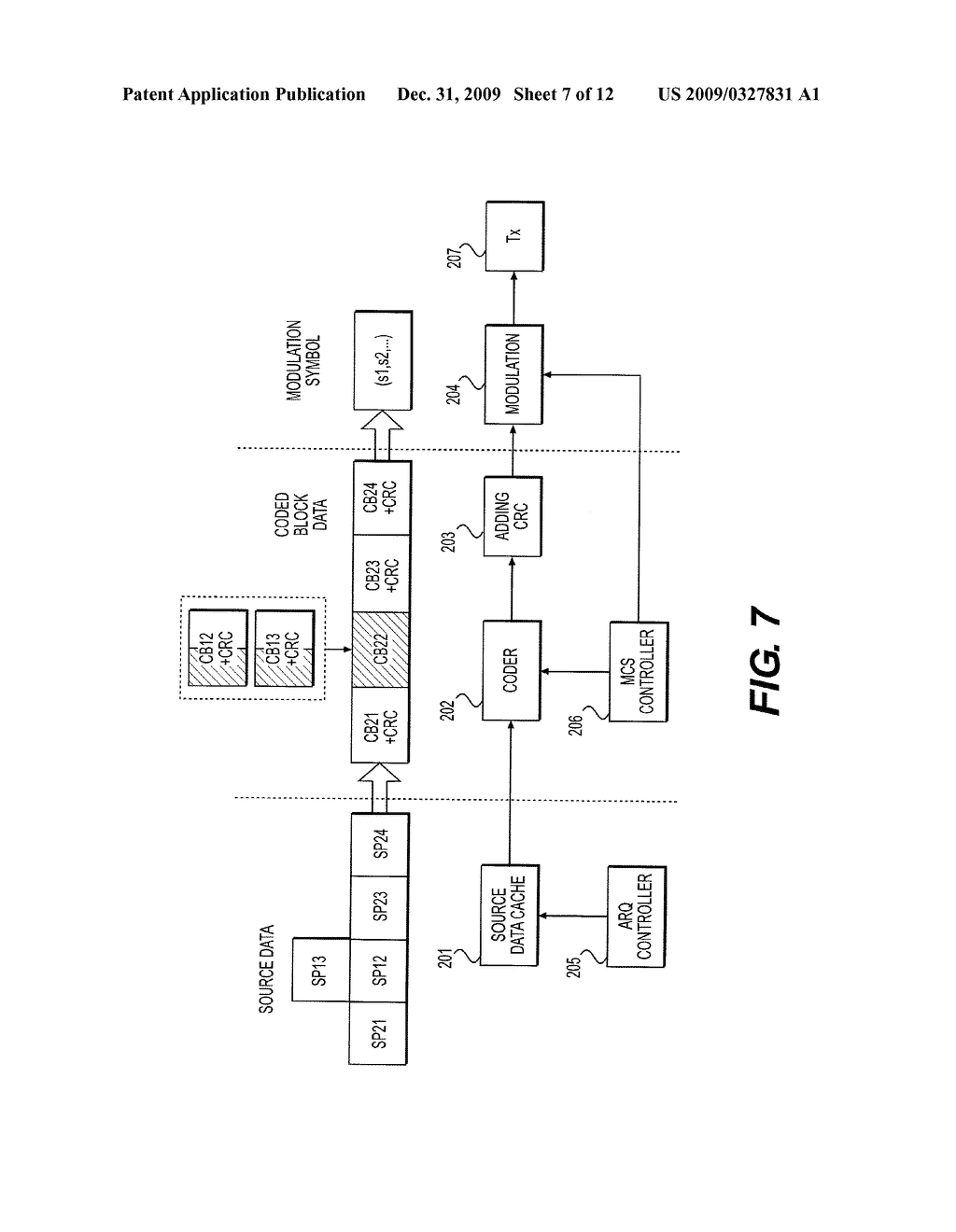 Automatic Retransmission Controller And Retransmission Block Recombination Apparatus - diagram, schematic, and image 08