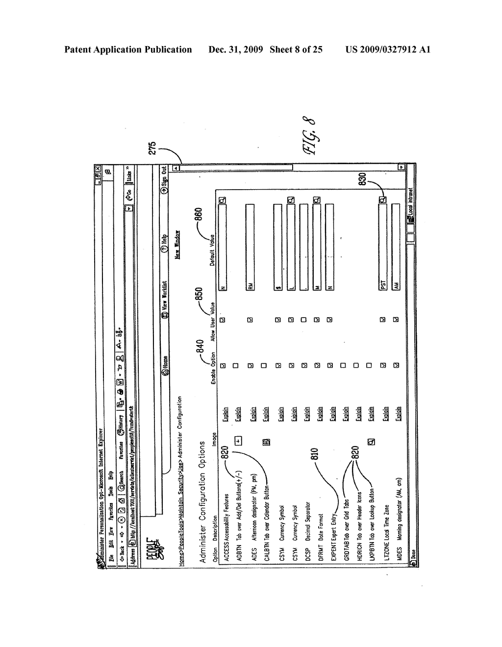 CUSTOMIZATION OF CLIENT-SERVER INTERACTION IN AN INTERNET APPLICATION - diagram, schematic, and image 09