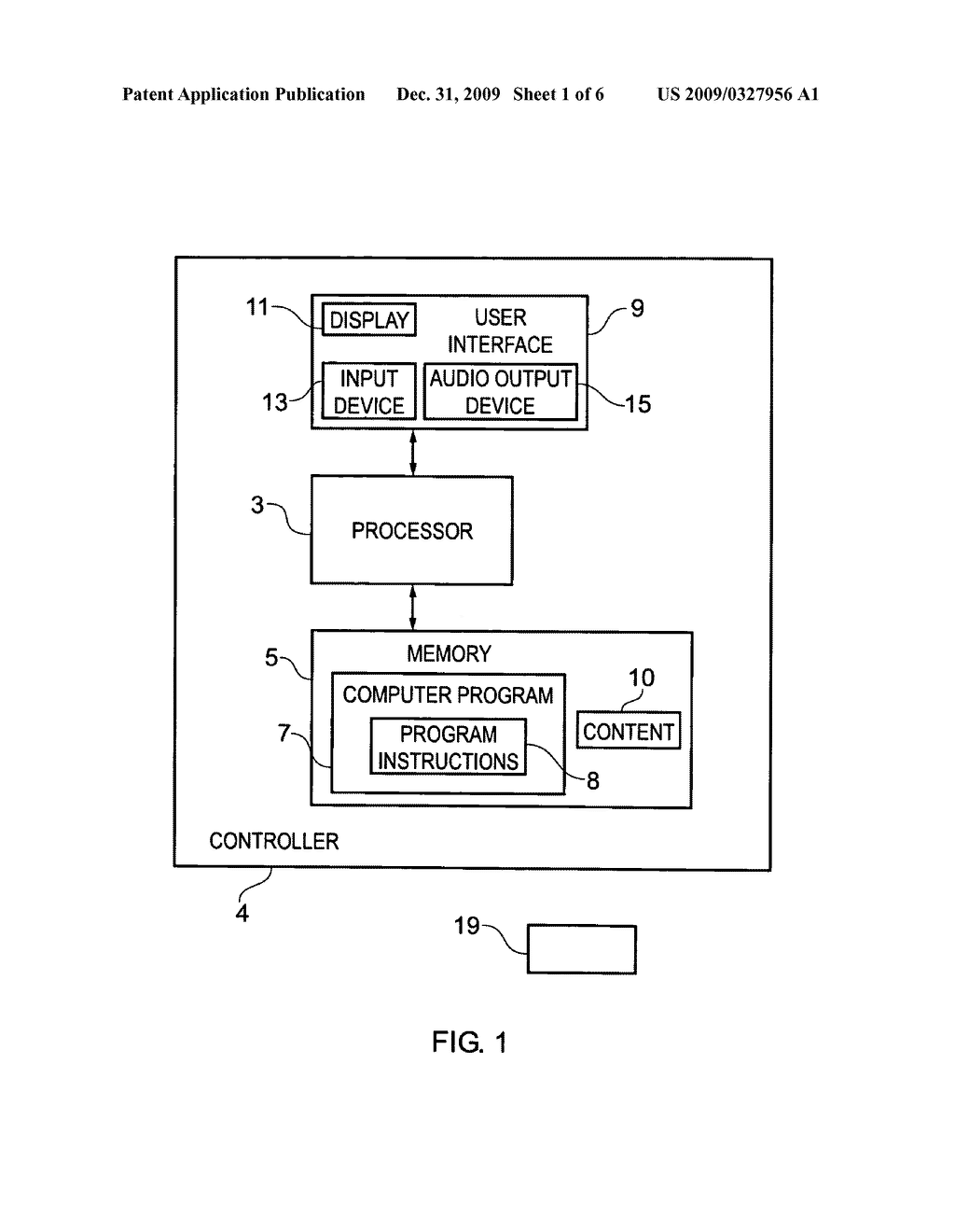 Apparatus and method for enabling user input - diagram, schematic, and image 02