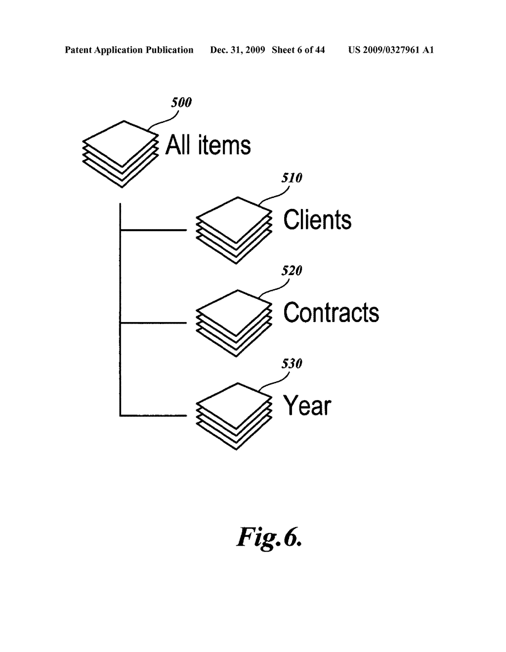 SYSTEM AND METHOD FOR FILTERING AND ORGANIZING ITEMS BASED ON COMMON ELEMENTS - diagram, schematic, and image 07