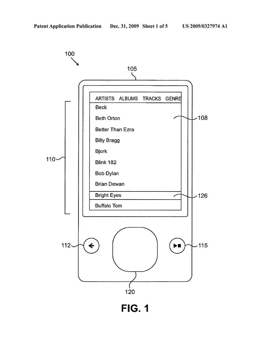 USER INTERFACE FOR GESTURAL CONTROL - diagram, schematic, and image 02