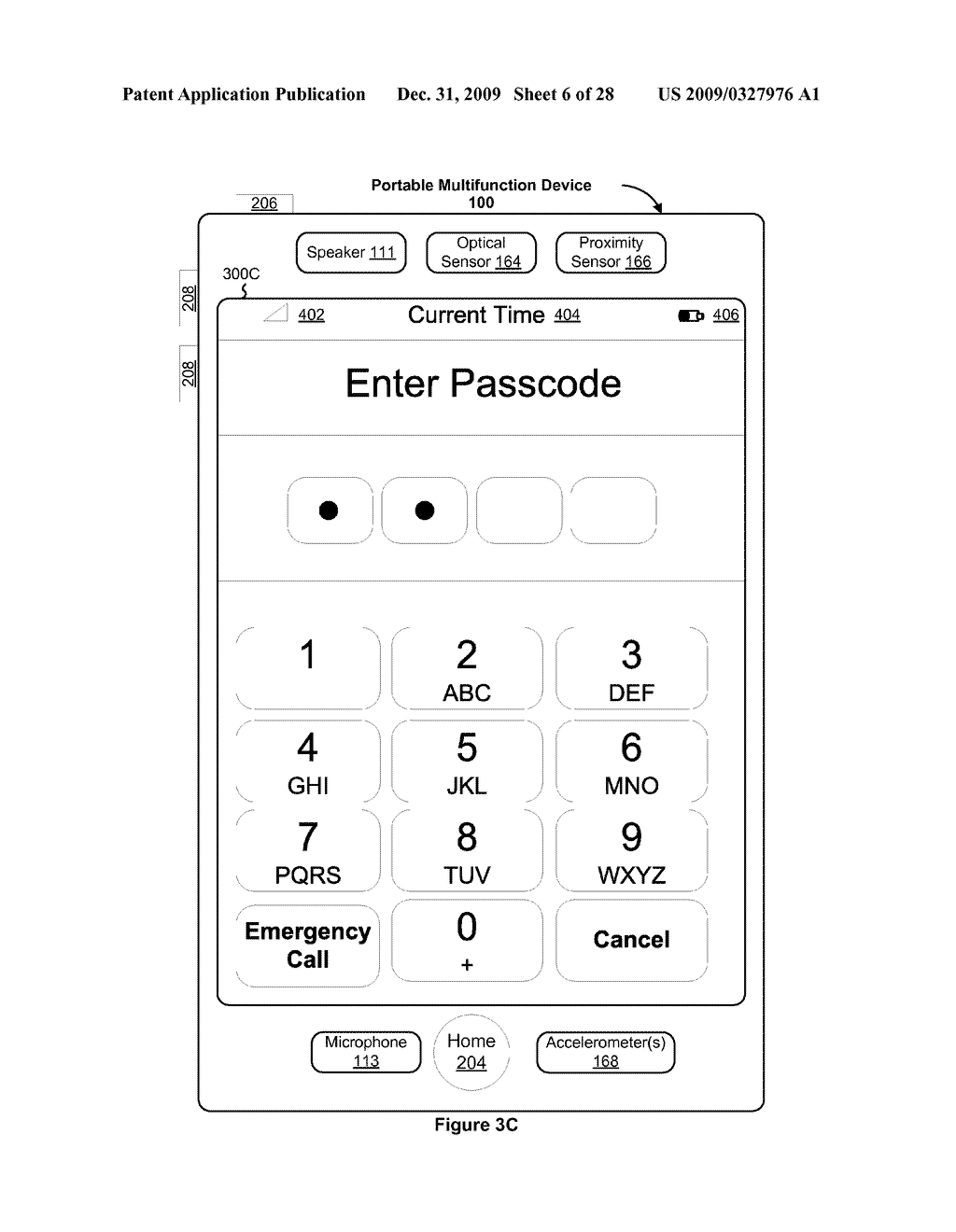 Portable Device, Method, and Graphical User Interface for Displaying a Portion of an Electronic Document on a Touch Screen Display - diagram, schematic, and image 07