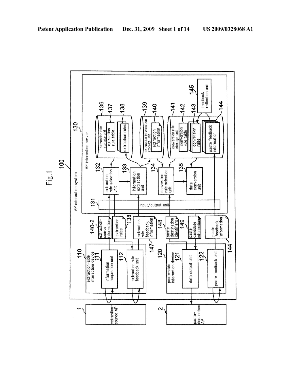 APPLICATION INTERACTION SYSTEM, APPLICATION INTERACTION METHOD, RECORDING MEDIUM, AND APPLICATION INTERACTION PROGRAM - diagram, schematic, and image 02