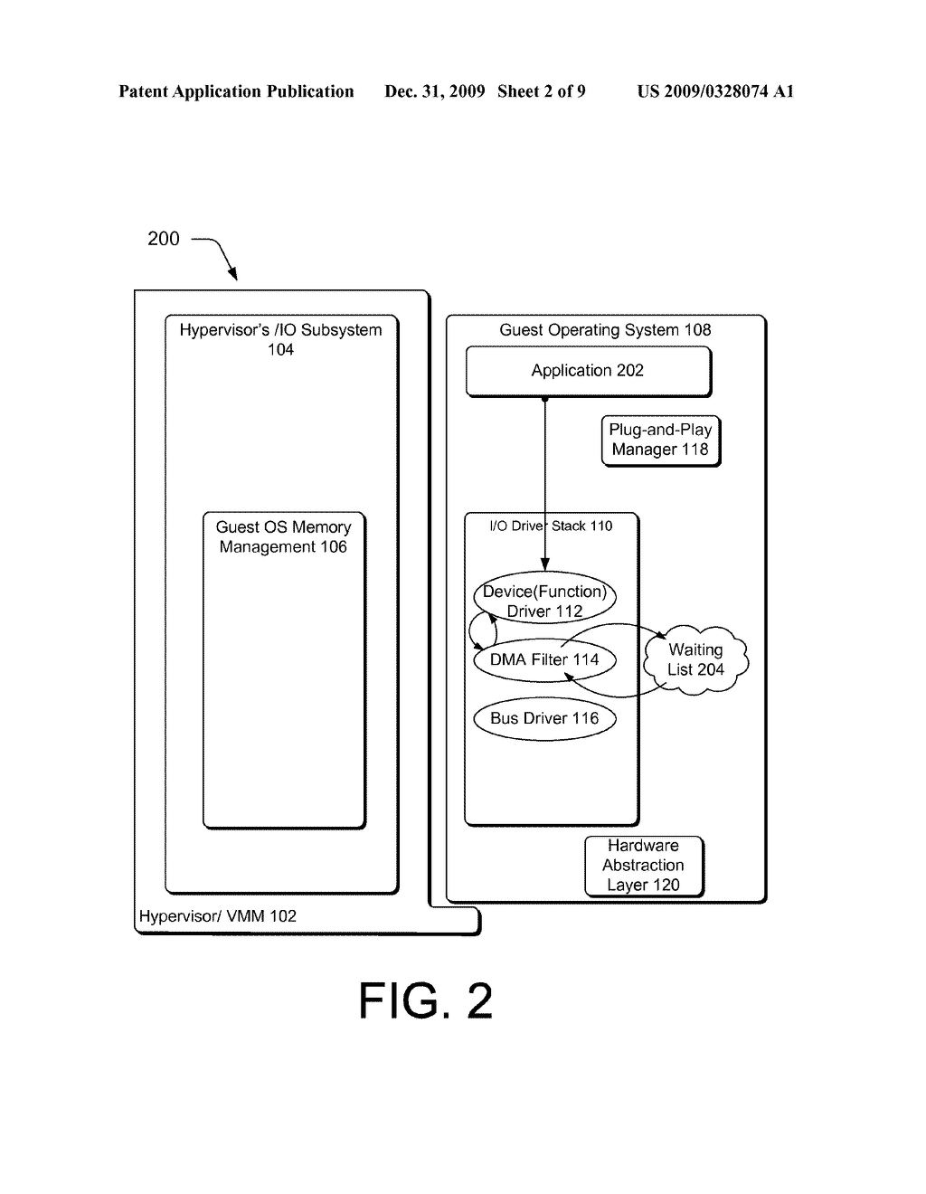 Direct Memory Access Filter for Virtualized Operating Systems - diagram, schematic, and image 03