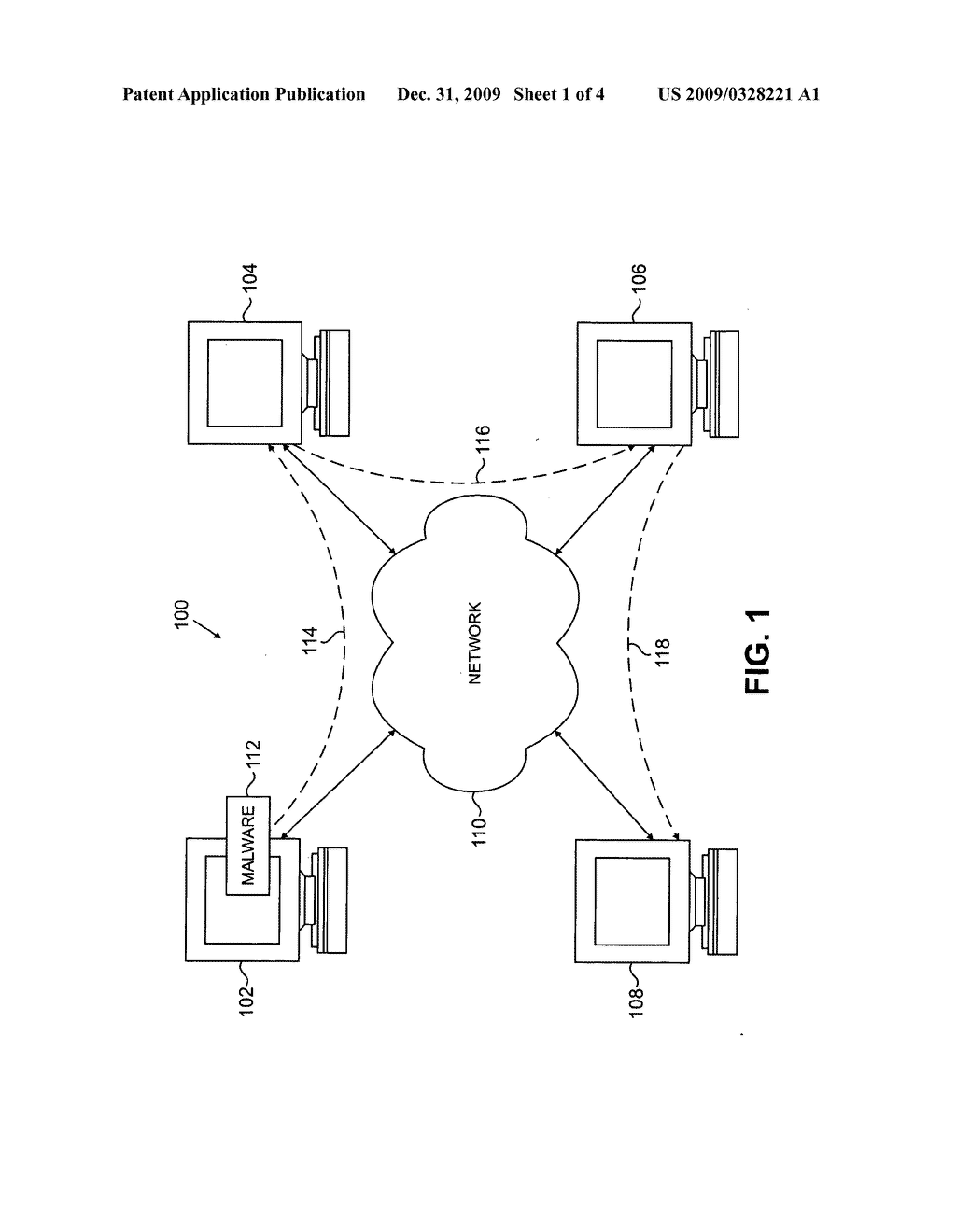 MALWARE DETENTION FOR SUSPECTED MALWARE - diagram, schematic, and image 02