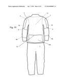 Ballistic combat uniform diagram and image