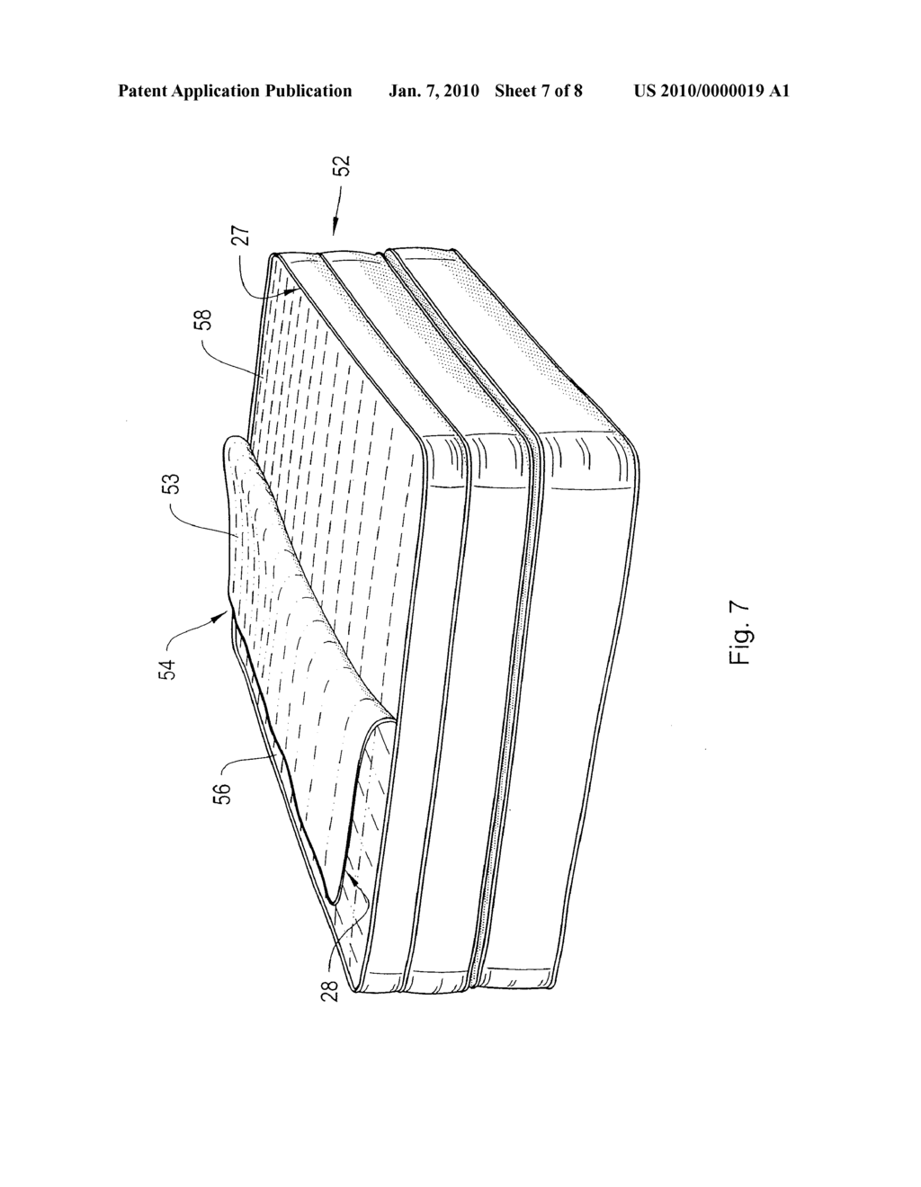 MATTRESS WITH REMOVABLE TOP - diagram, schematic, and image 08