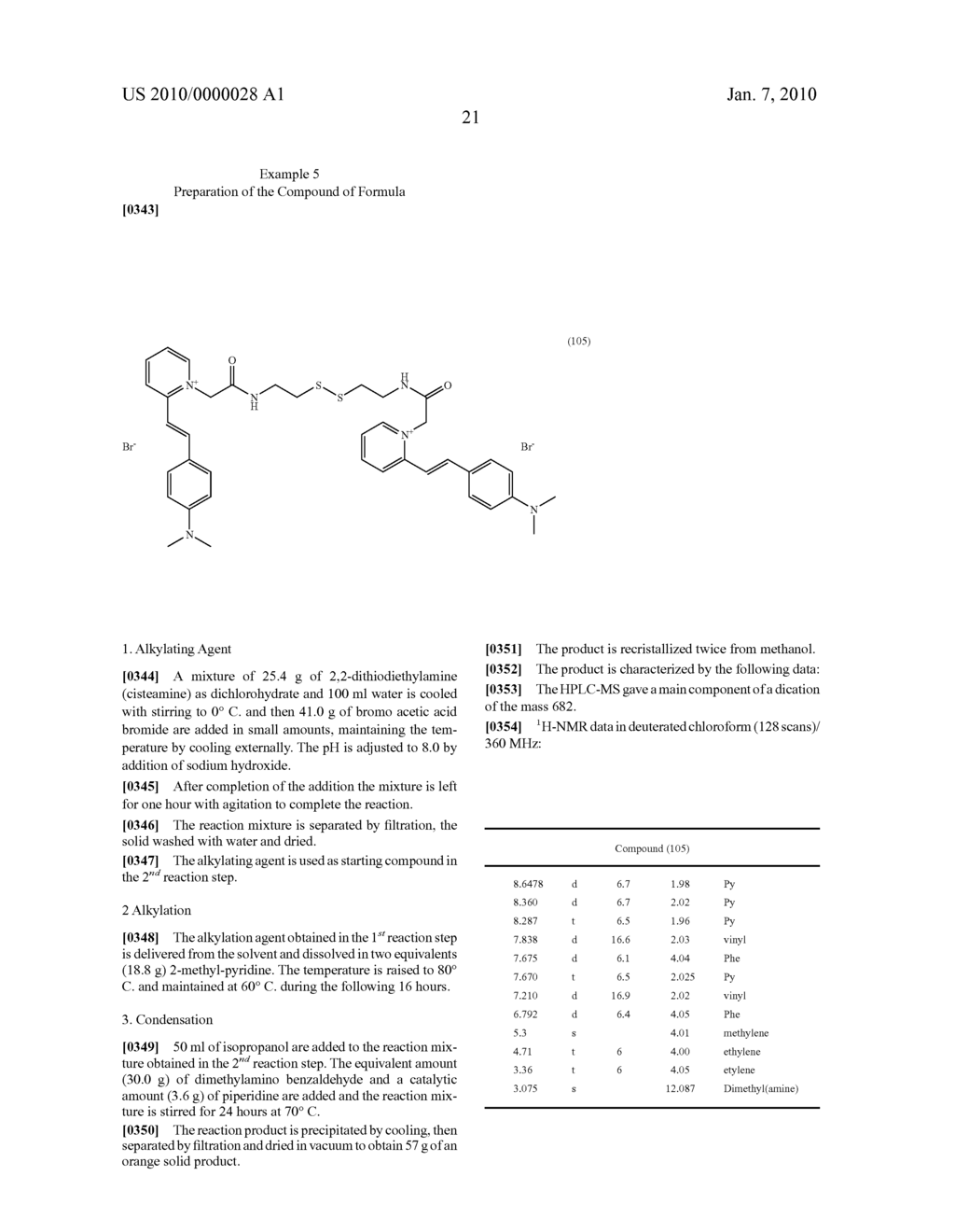 Styryl sulfide dyes - diagram, schematic, and image 22