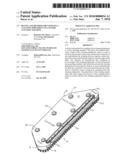 DEVICE AND METHOD FOR COUPLING A CLEANING IMPLEMENT TO A FLOOR CLEANING MACHINE diagram and image