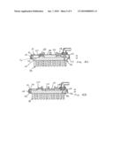 DEVICE AND METHOD FOR COUPLING A CLEANING IMPLEMENT TO A FLOOR CLEANING MACHINE diagram and image