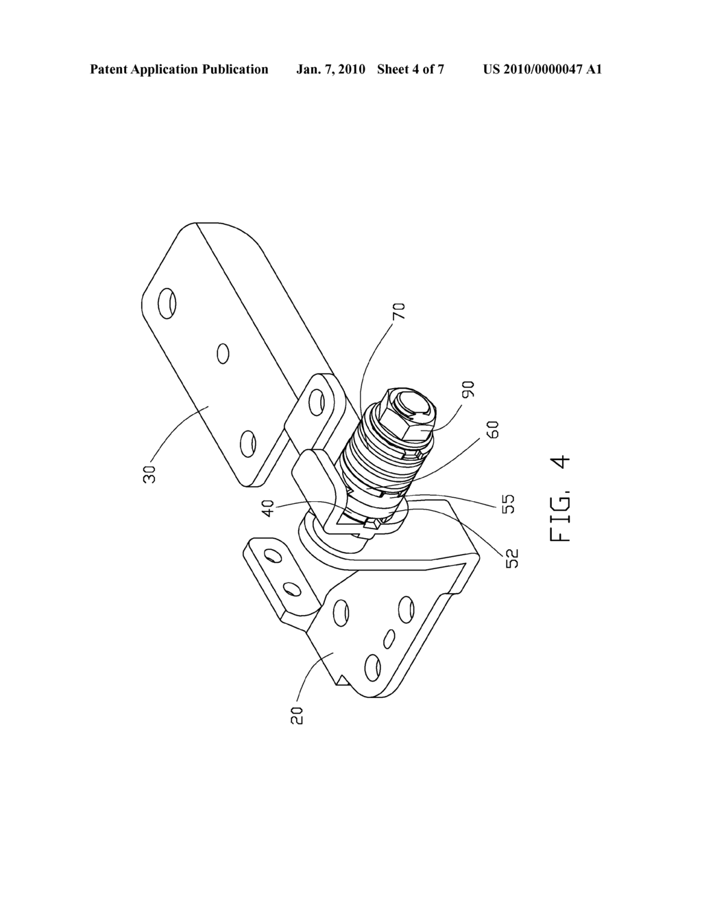 HINGE AND INTERFERENCE ASSEMBLY THEREOF - diagram, schematic, and image 05