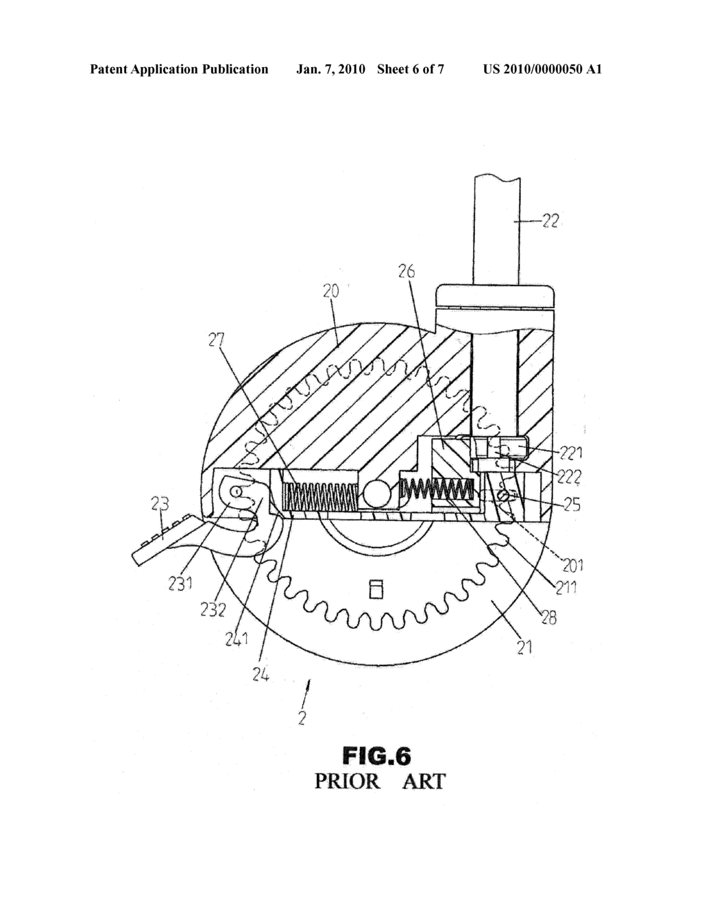 Castor that is Braked Solidly and Stably Without Producing Vibration - diagram, schematic, and image 07